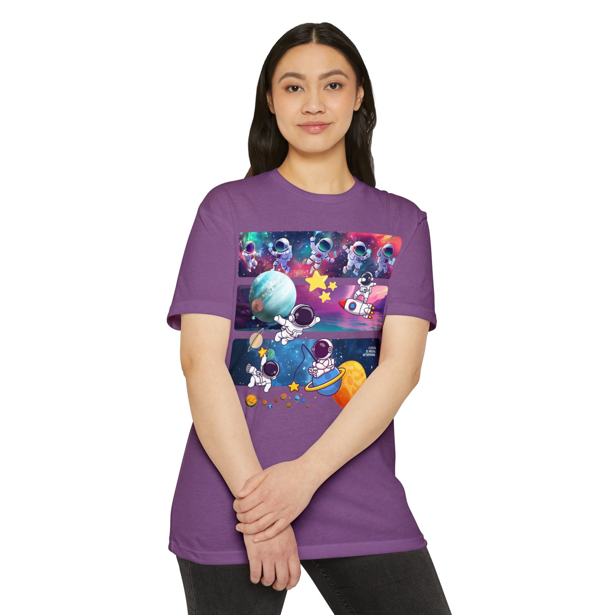 Astro Cosmo (V2.0) Unisex CVC Jersey T-shirt
