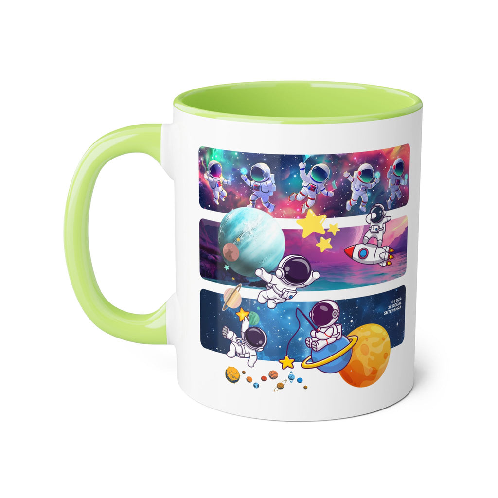 Astro Cosmo (V2.0) Accent Mug, 11oz (Various Colors)