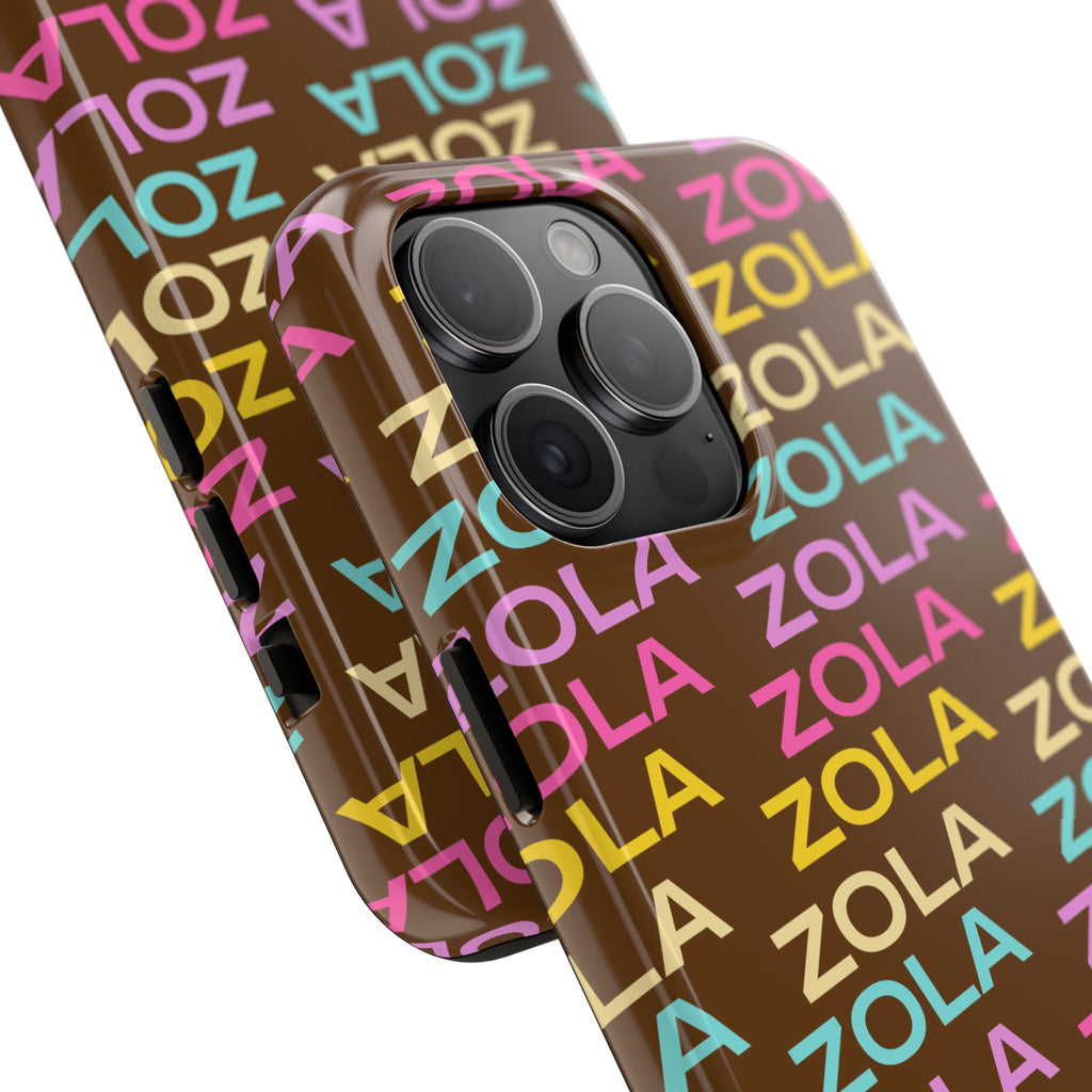 Zola Tough Phone Case (For iPhone, Galaxy & More) - Brown