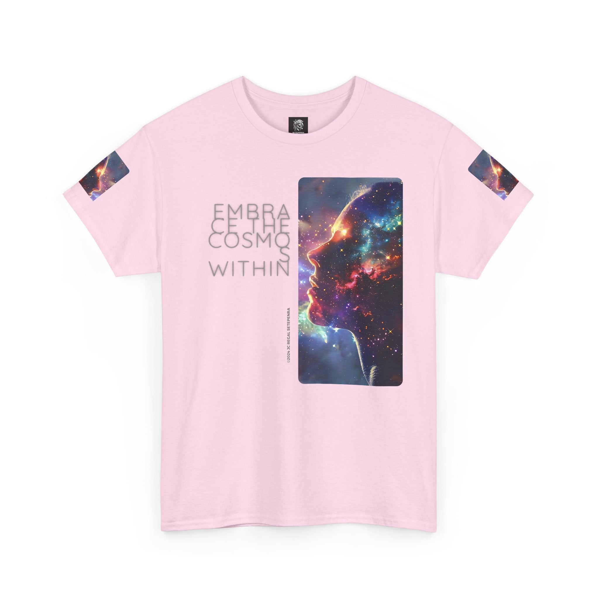 Embrace The Cosmos Within Unisex Heavy Cotton Tee