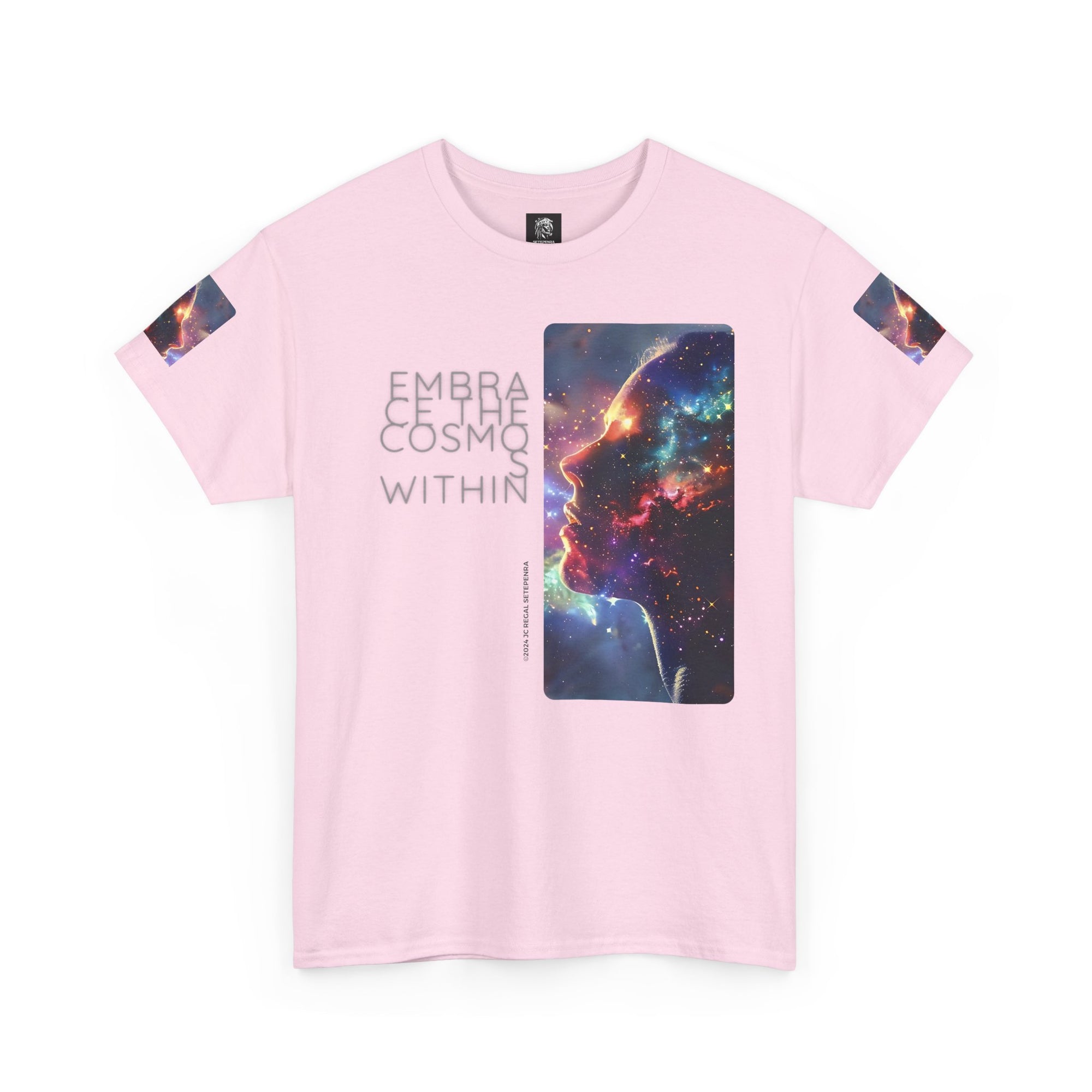 Embrace The Cosmos Within Unisex Heavy Cotton Tee