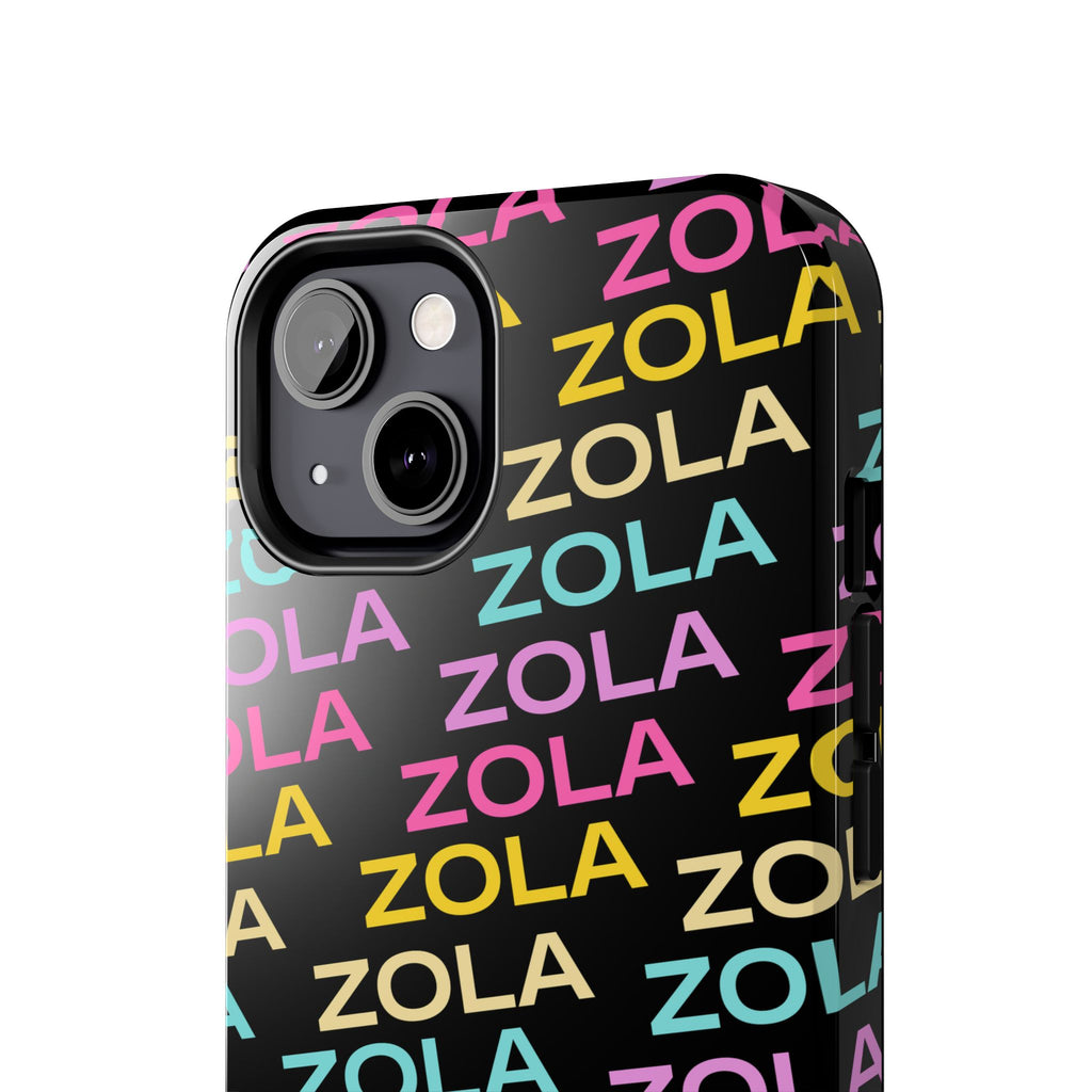 Zola Tough Phone Case (For iPhone, Galaxy & More) - Black