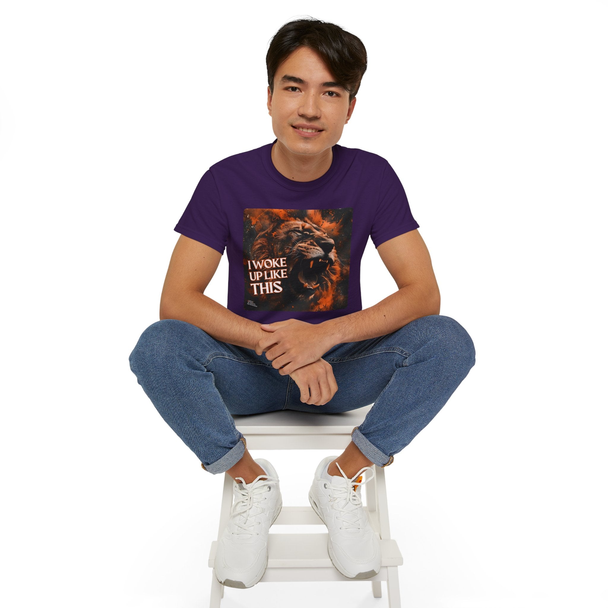 I Woke Up Like This (Roaring Edition 1) Unisex Ultra Cotton Tee