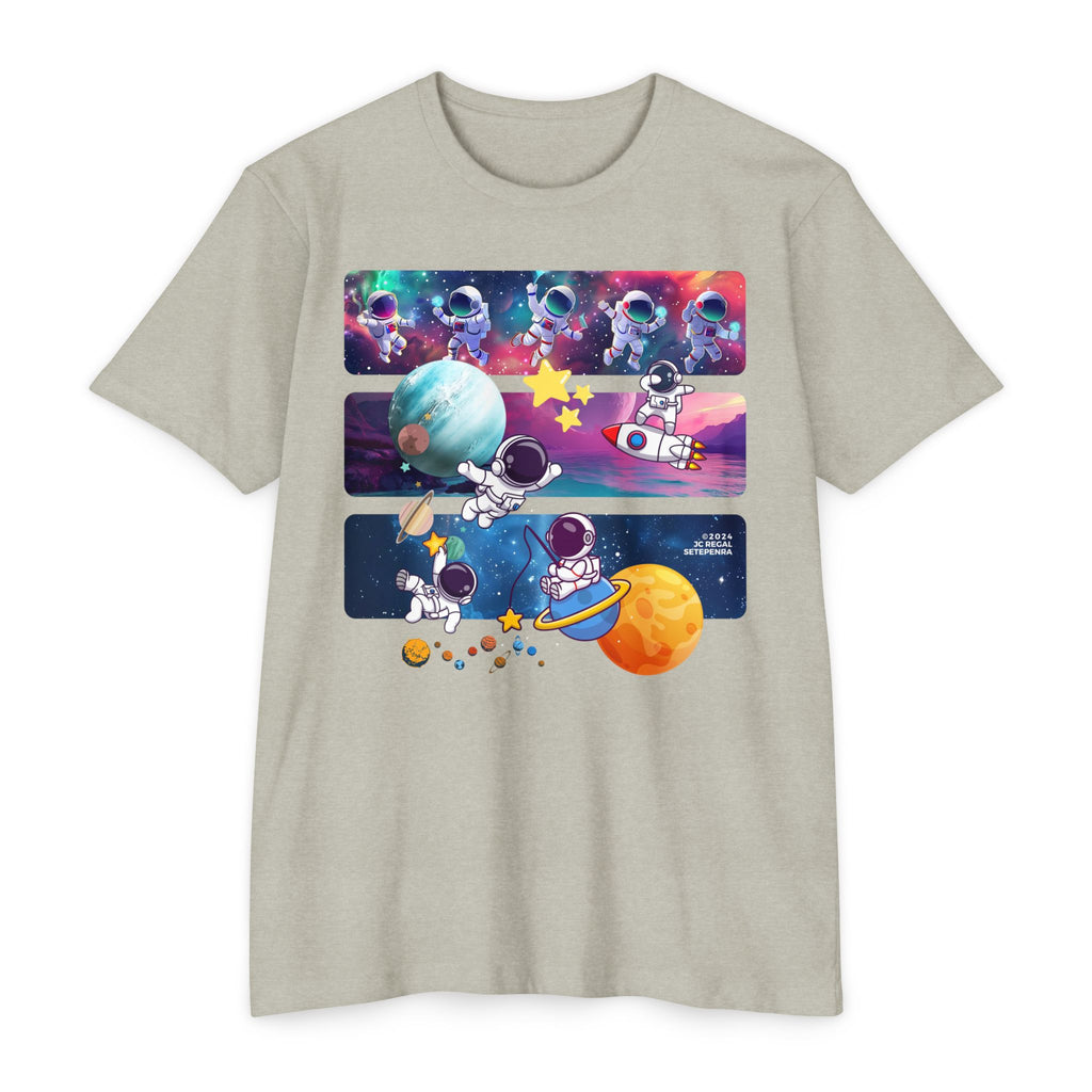 Astro Cosmo (V2.0) Unisex CVC Jersey T-shirt SETEPENRA T-Shirt.