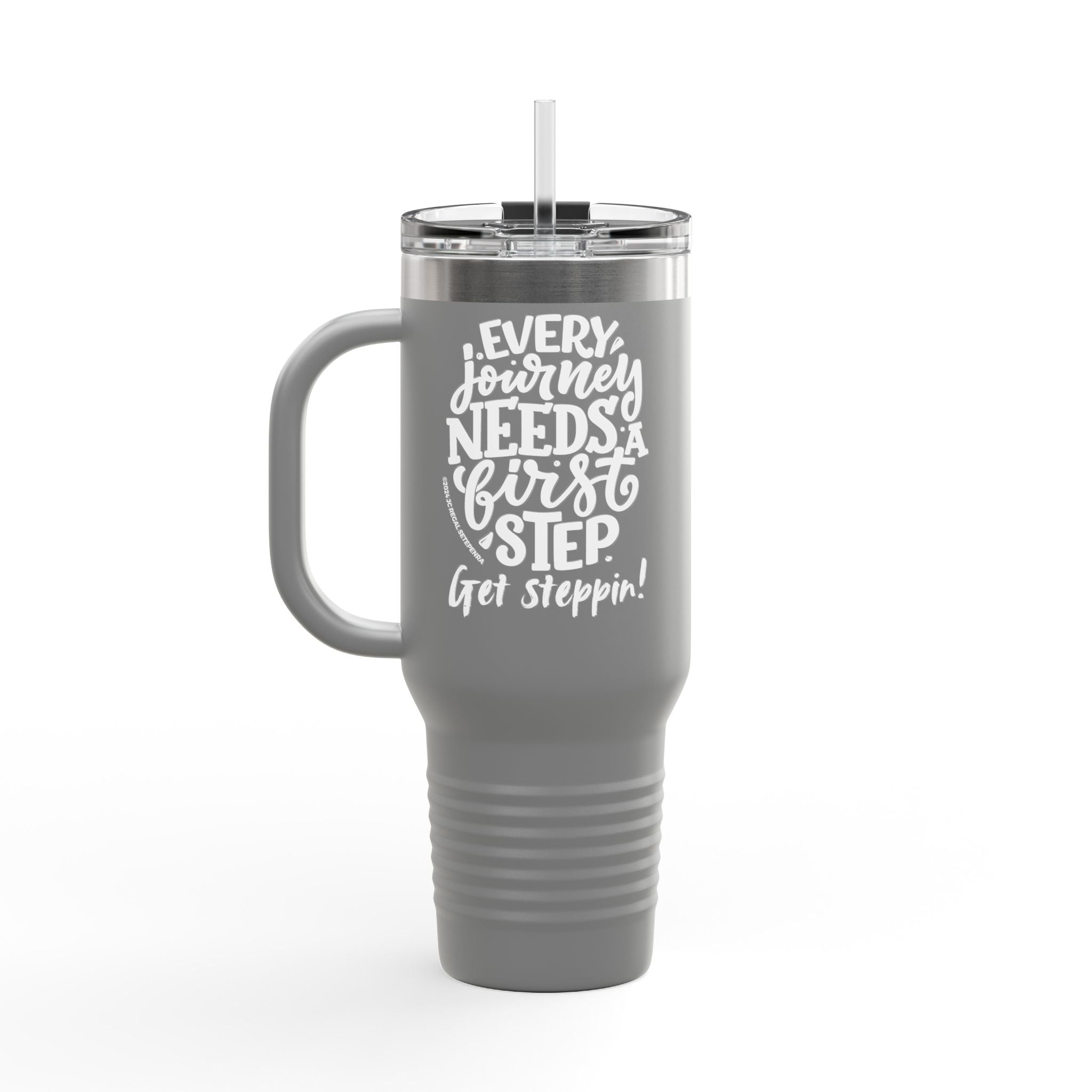 Get Steppin! Insulated Travel Mug, 40oz
