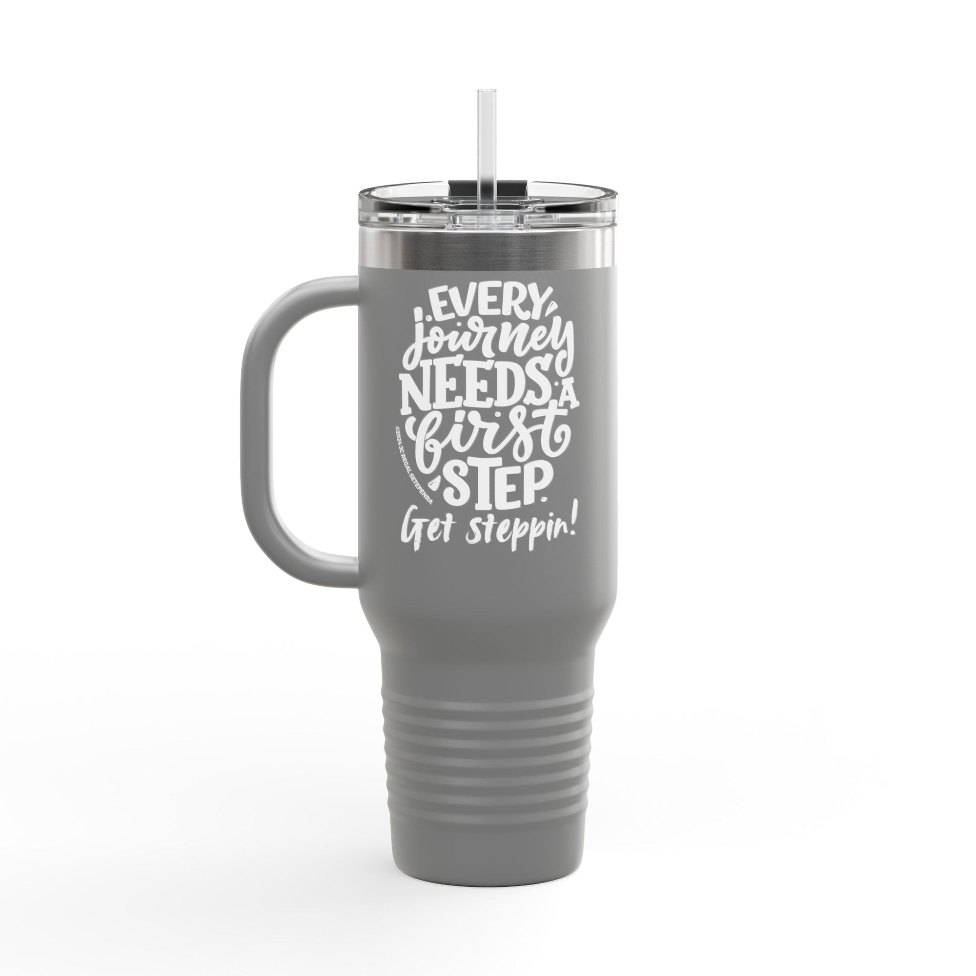 Get Steppin! Insulated Travel Mug, 40oz