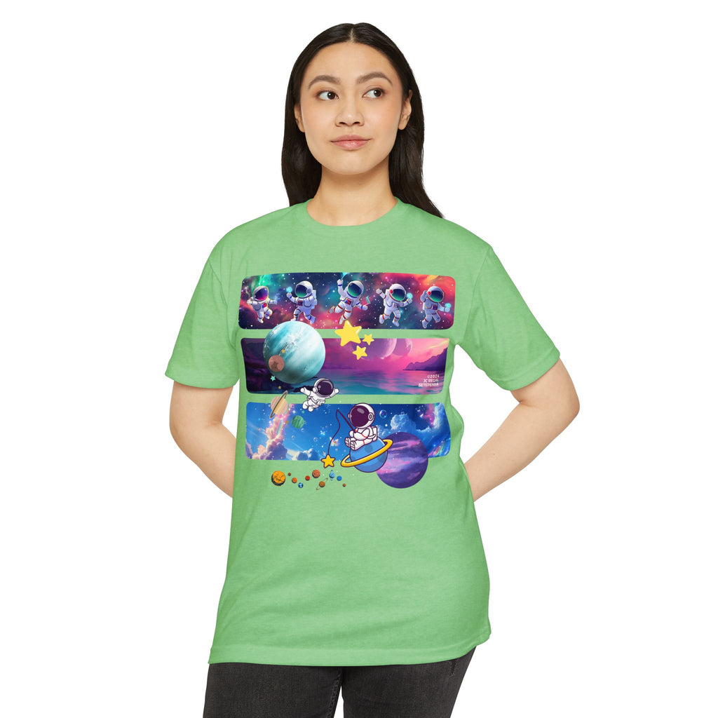 Astro Cosmo Unisex CVC Jersey T-shirt