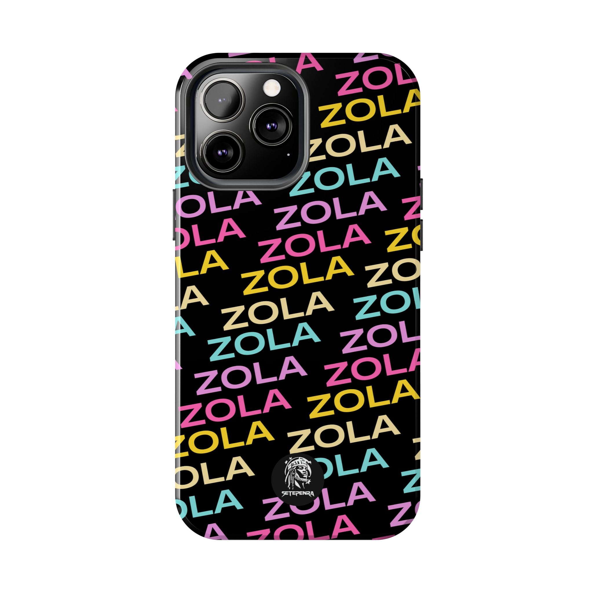 Zola Tough Phone Case (For iPhone, Galaxy & More) - Black