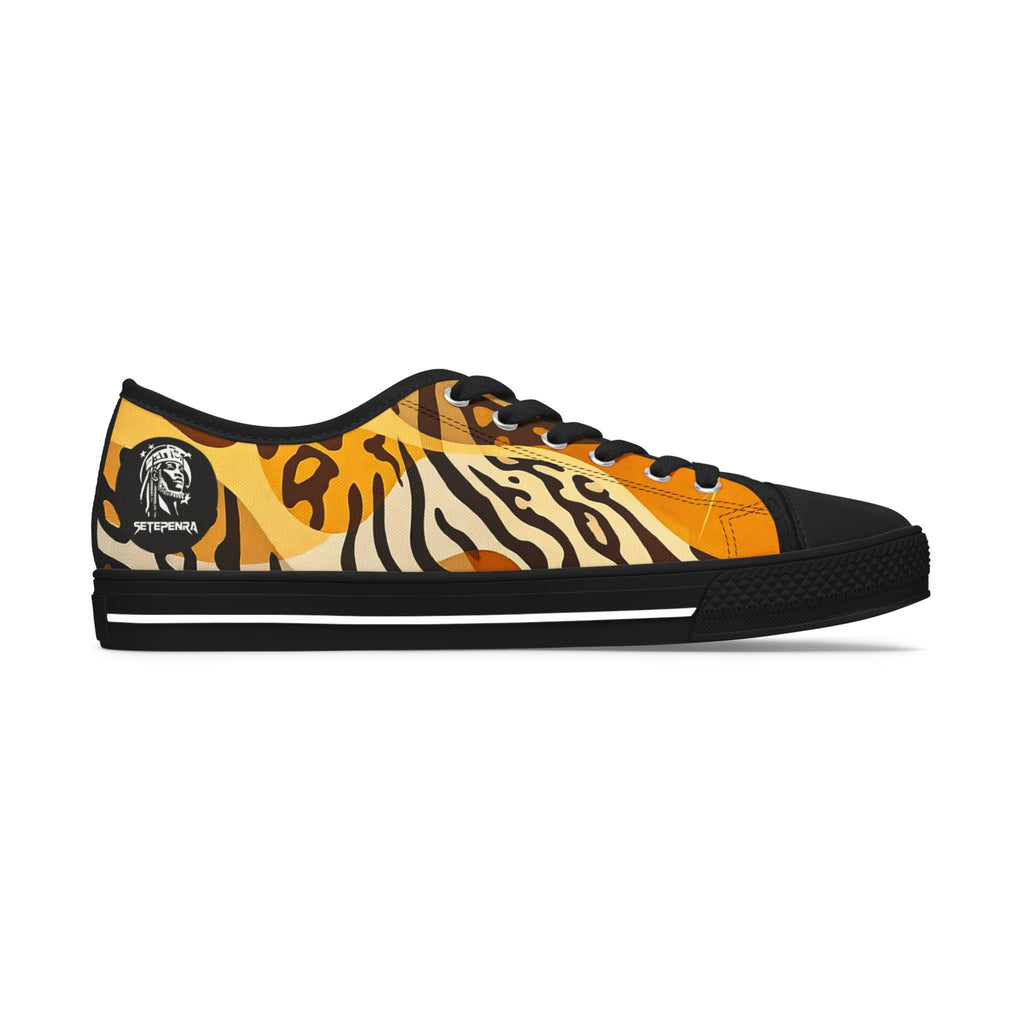 Afrikana Wildskin Women's Low Top Sneakers SETEPENRA Shoes.