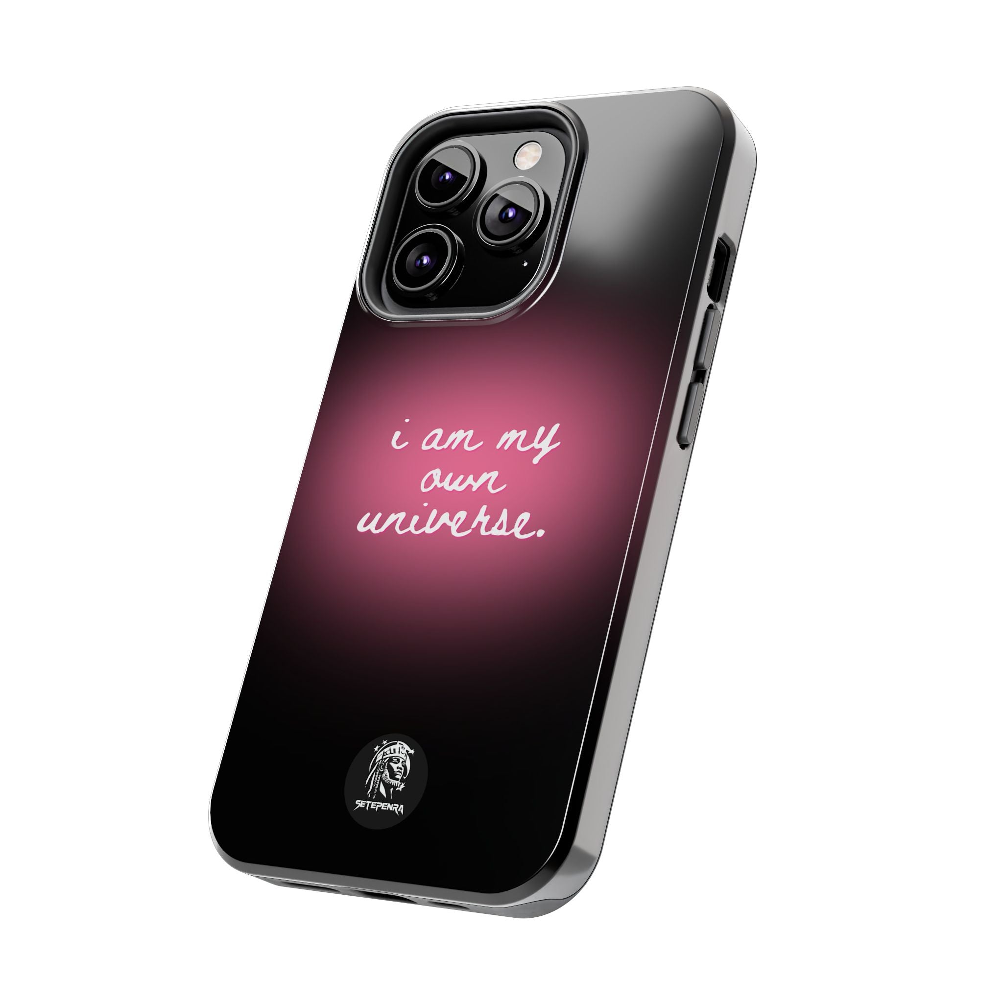 I Am My Own Universe Tough Phone Case (For iPhone, Galaxy & More) - Black
