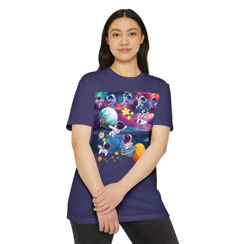 Astro Cosmo (V2.0) Unisex CVC Jersey T-shirt SETEPENRA T-Shirt.