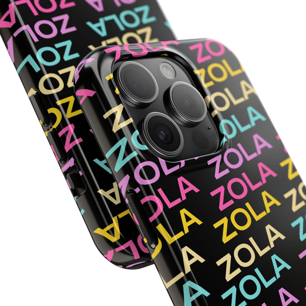 Zola Tough Phone Case (For iPhone, Galaxy & More) - Black
