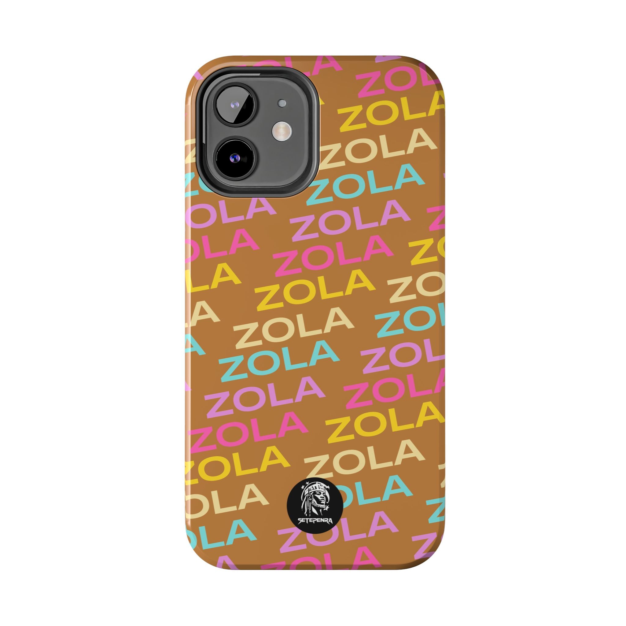 Zola Tough Phone Case (For iPhone, Galaxy & More) - Light Brown
