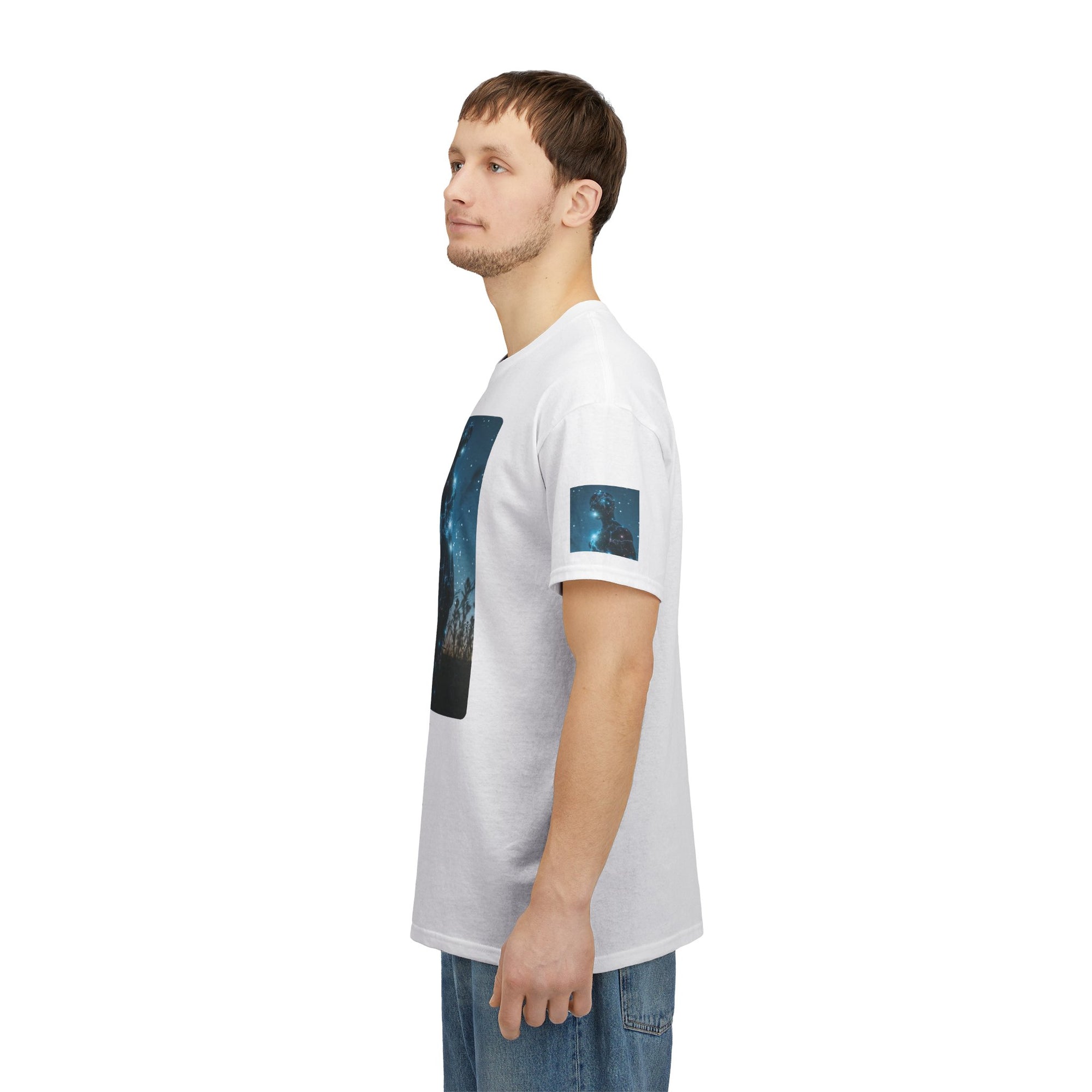 One With The Cosmos Unisex Heavy Cotton Tee