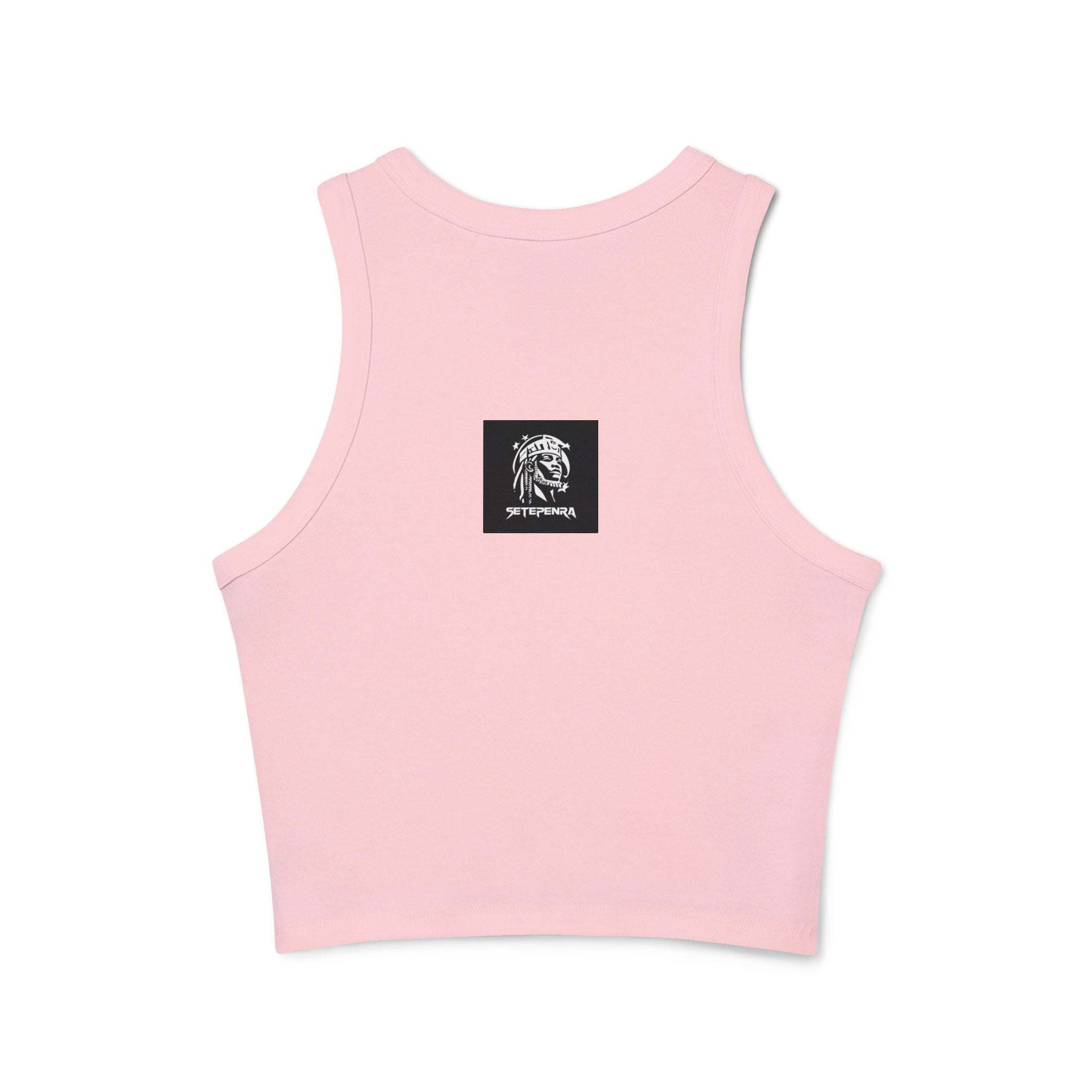 Don't Give A Hoot Women's Micro Rib Racer Tank Top SETEPENRA Tank Top.