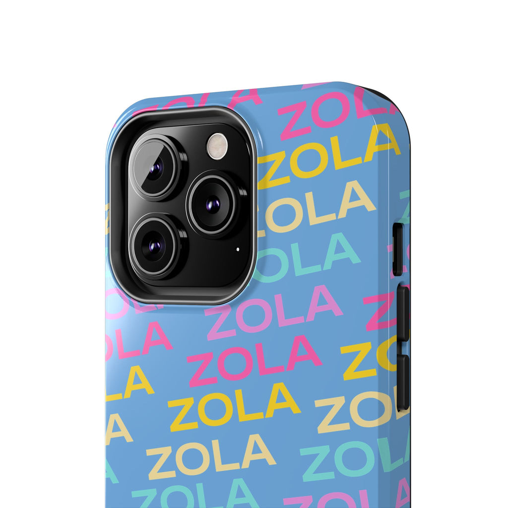 Zola Tough Phone Case (For iPhone, Galaxy & More) - Light Blue