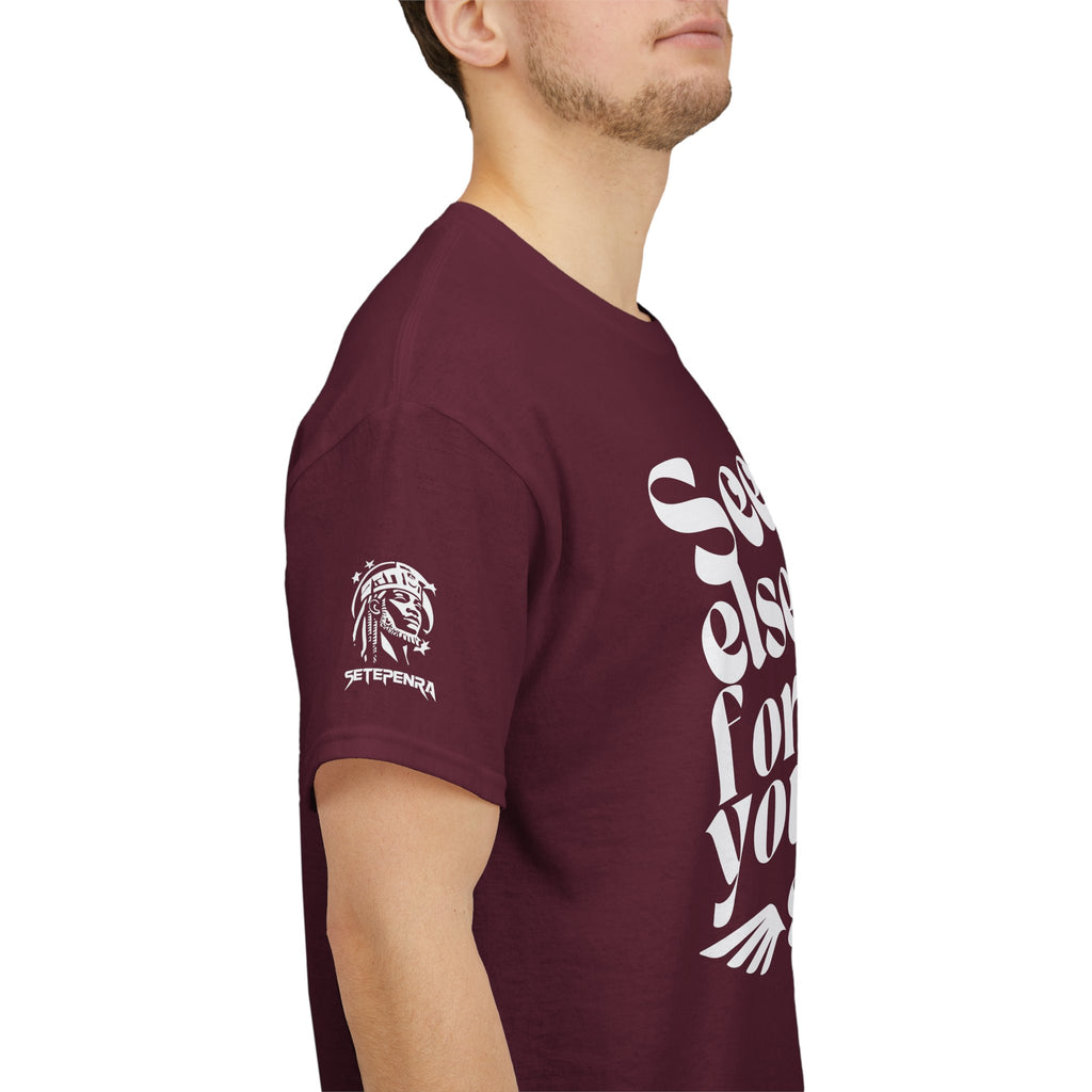 Seek Not Elsewhere Unisex Heavy Cotton Tee