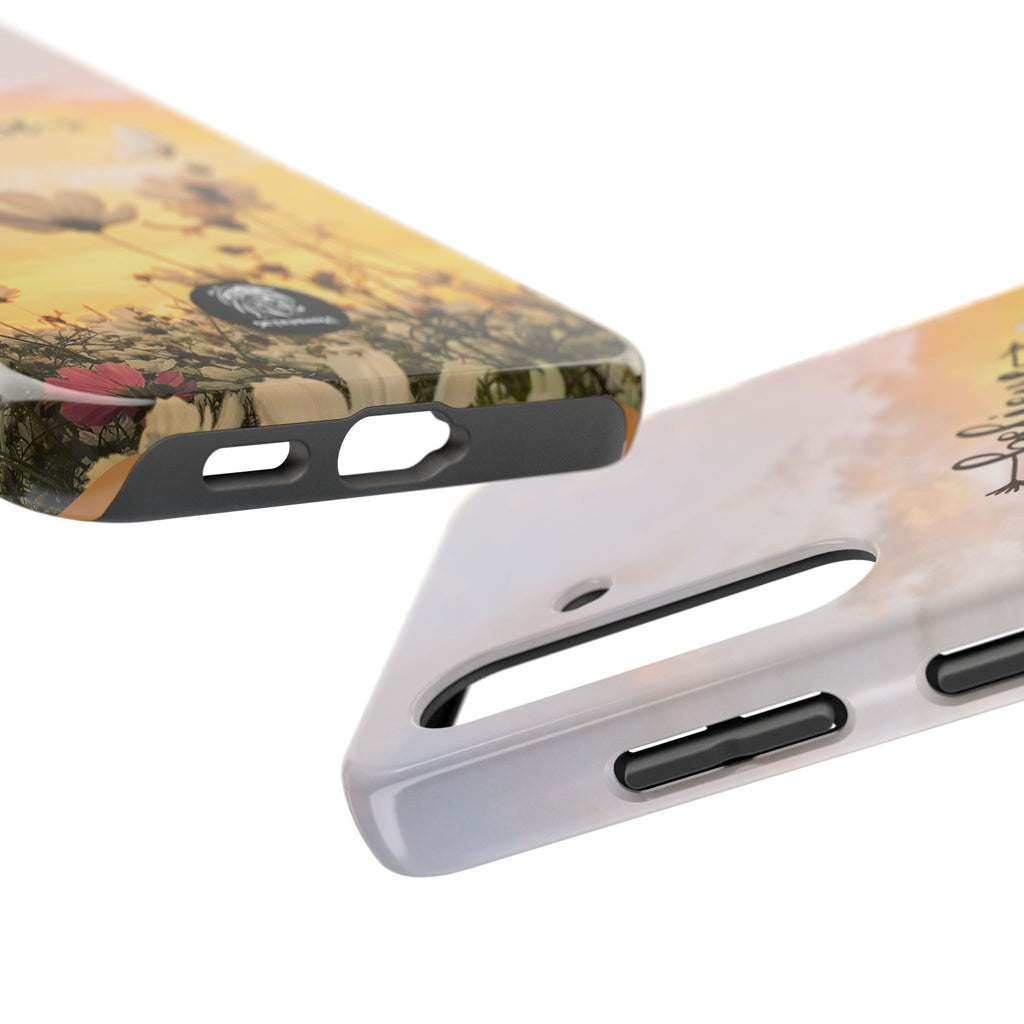 Believe Tough Phone Case (For iPhone, Galaxy & More) - Aesthetic Flower