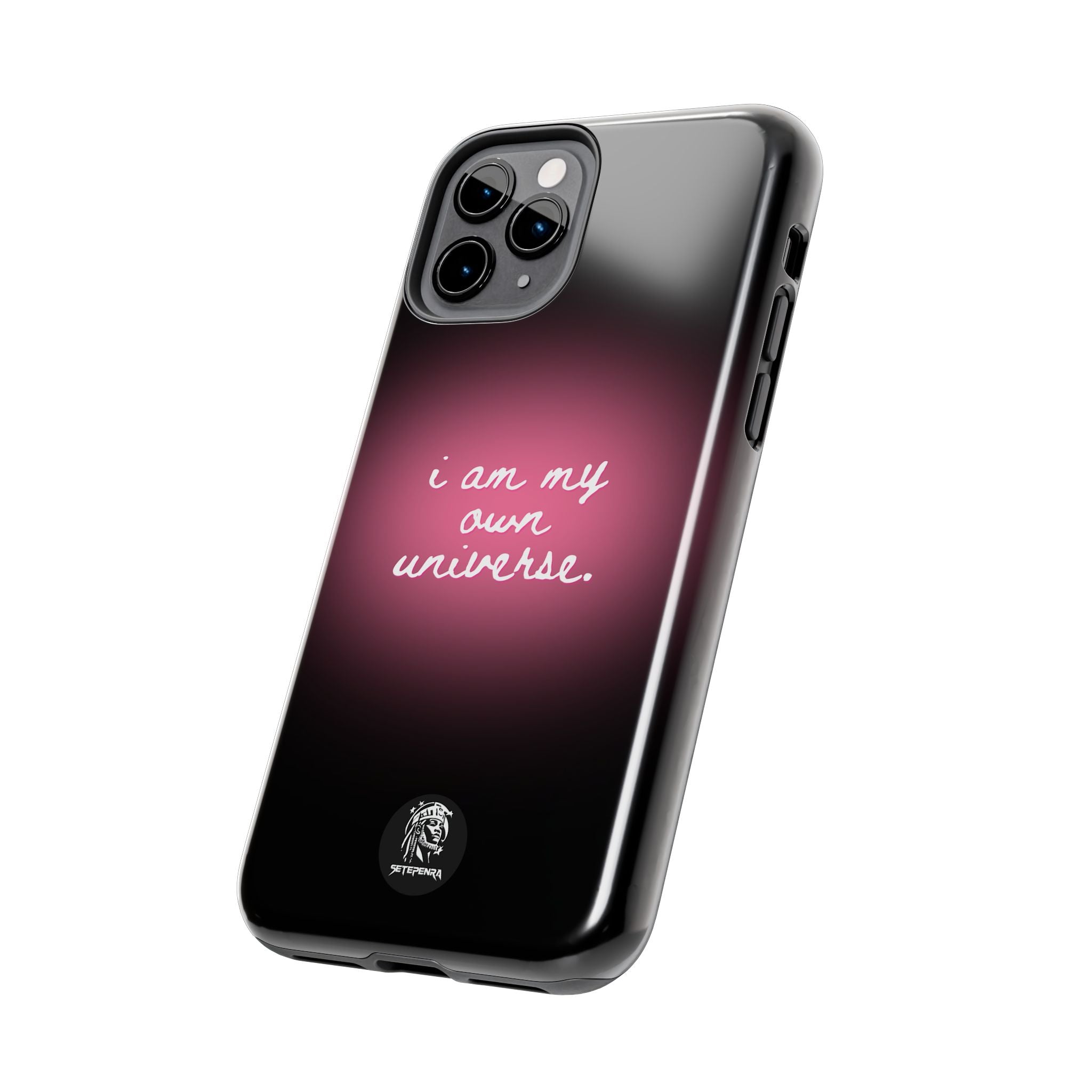 I Am My Own Universe Tough Phone Case (For iPhone, Galaxy & More) - Black