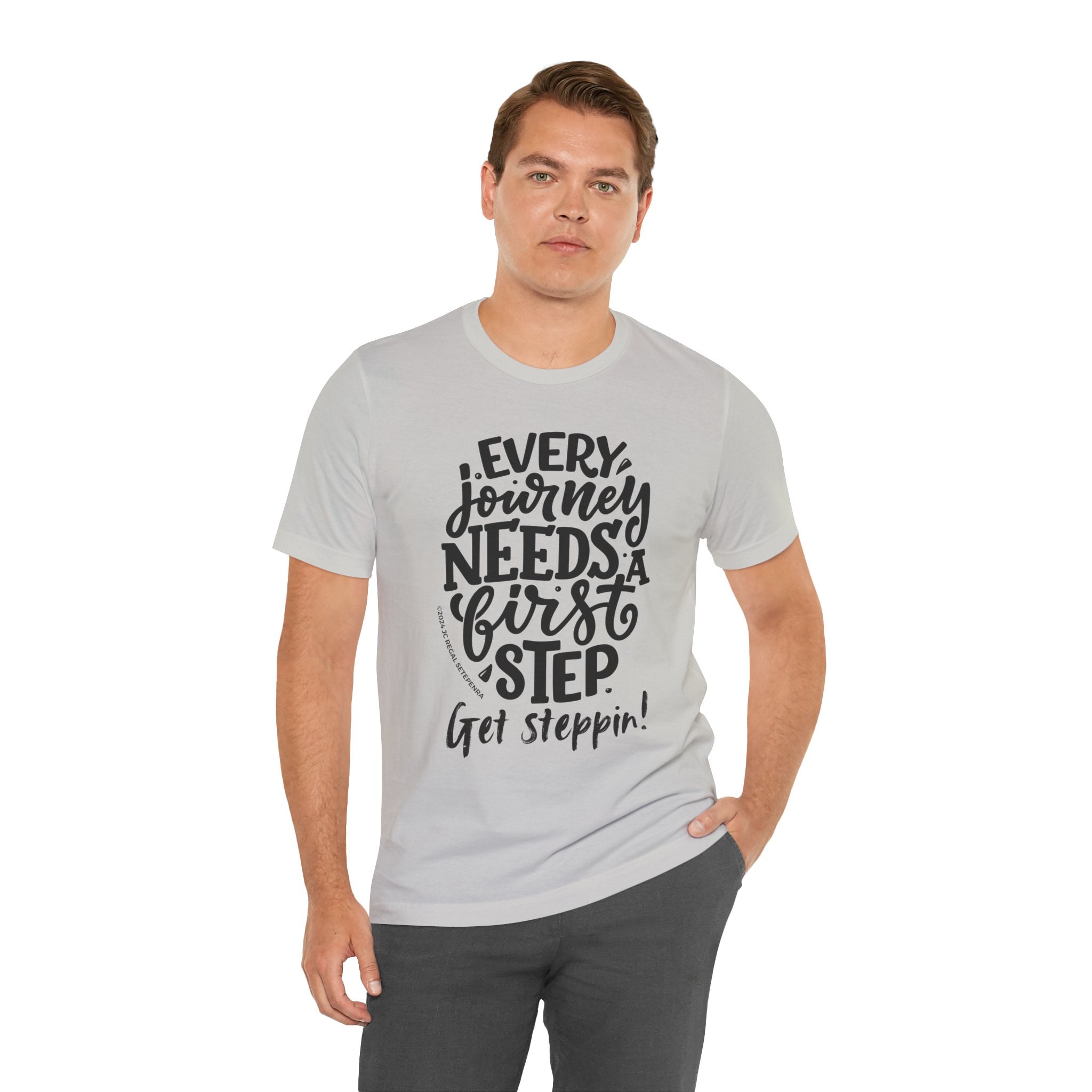 Get Steppin! Jersey Short Sleeve Tee