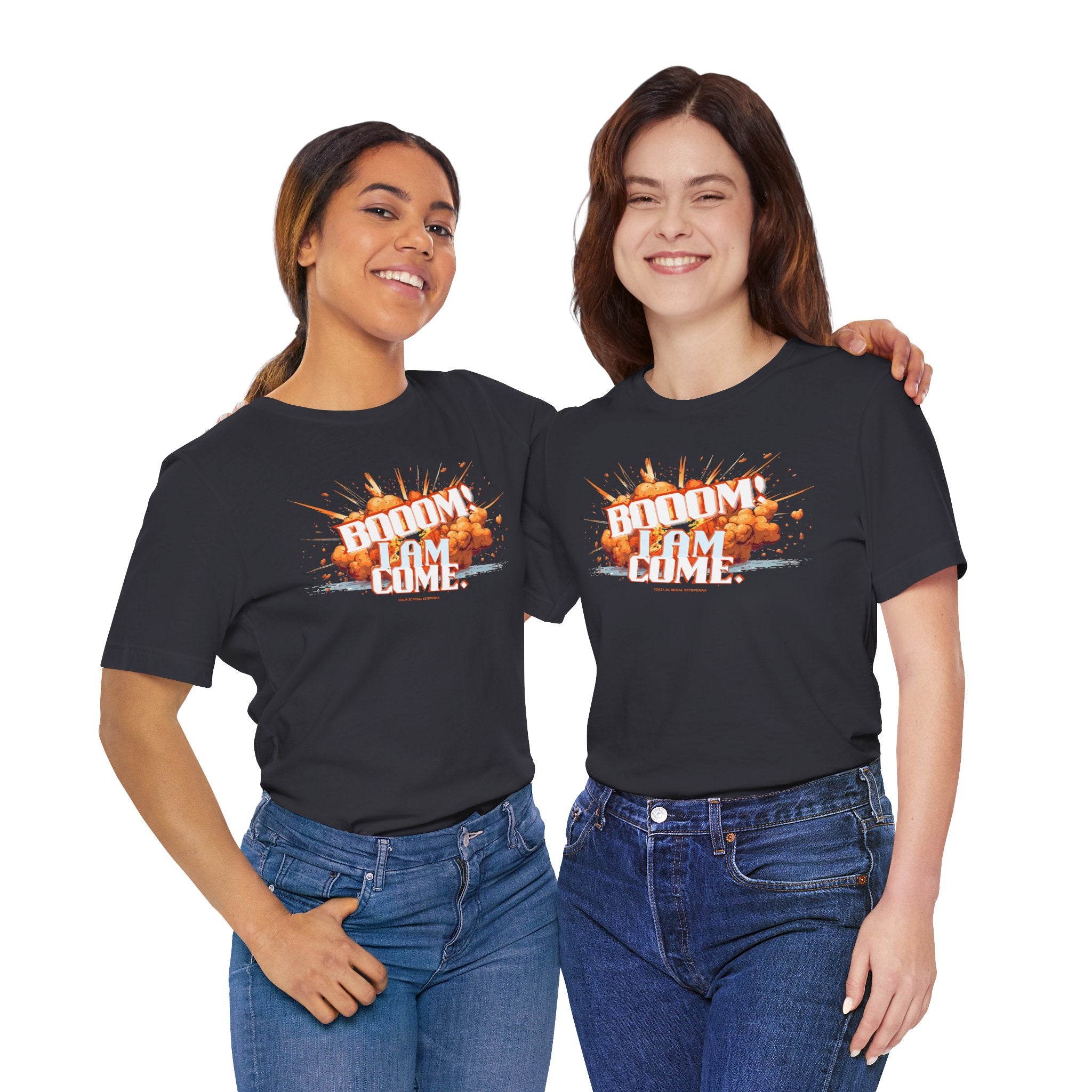 BOOOM! I AM COME Unisex Jersey Short Sleeve Tee