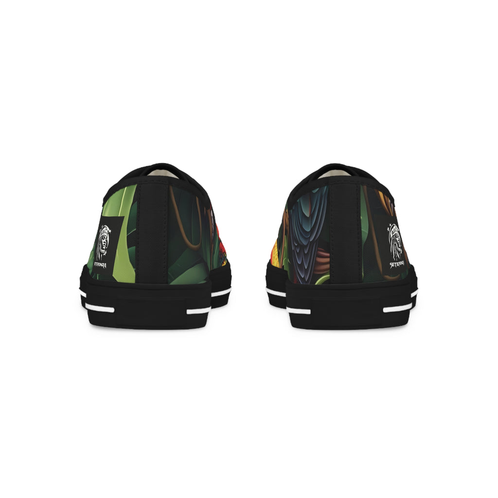 Tri-Parrot Men's Low Top Sneakers SETEPENRA Shoes.