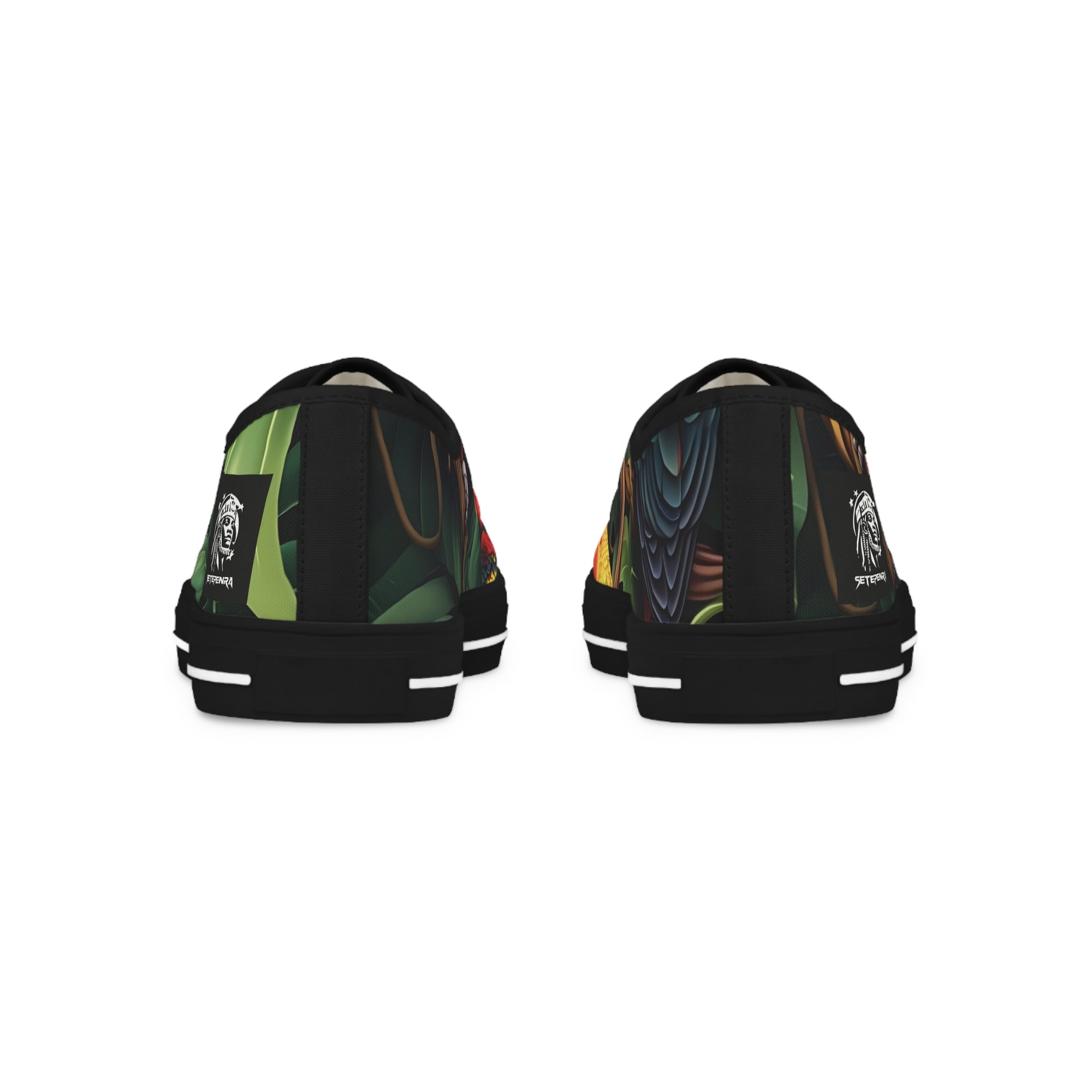Tri-Parrot Men's Low Top Sneakers SETEPENRA Shoes.