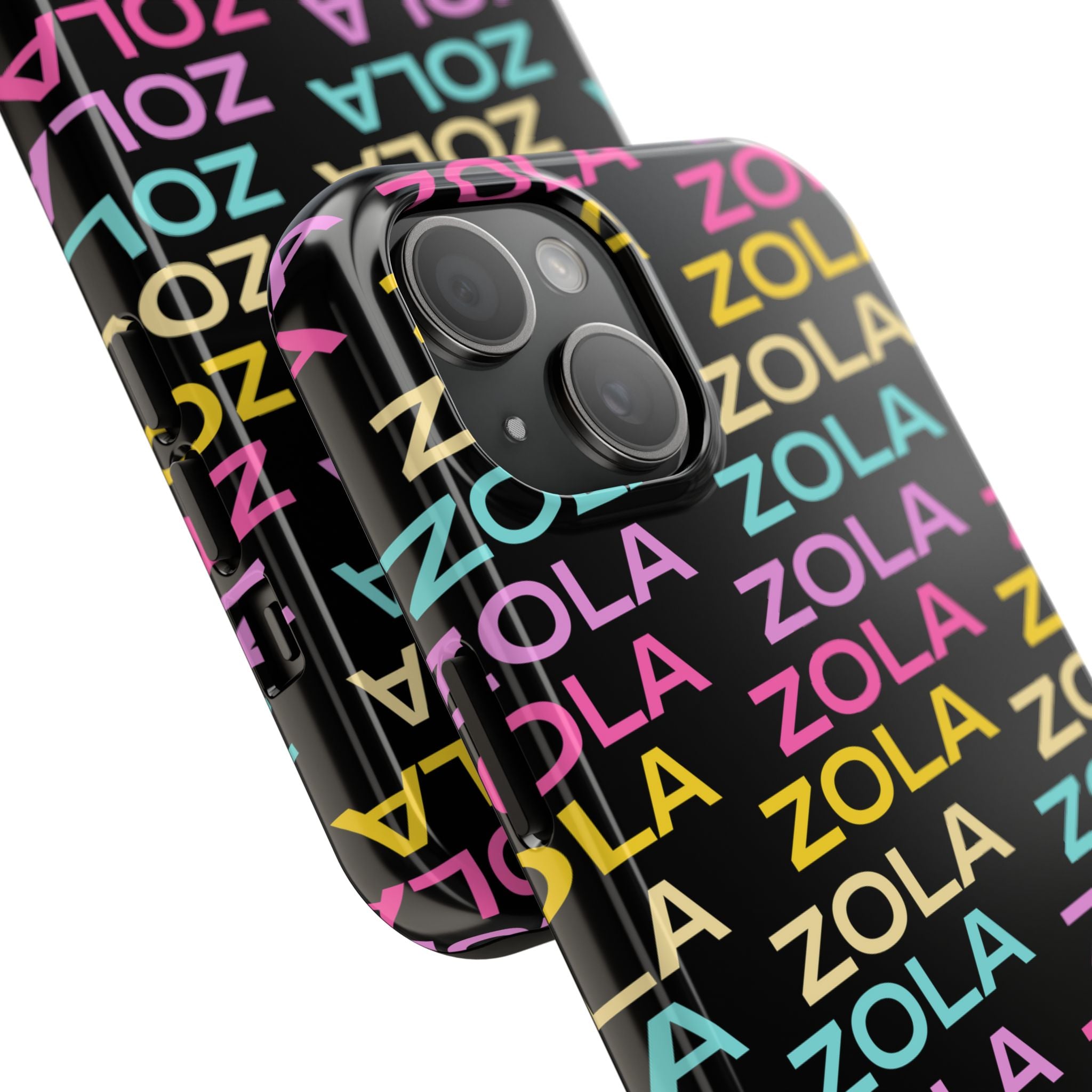Zola Tough Phone Case (For iPhone, Galaxy & More) - Black