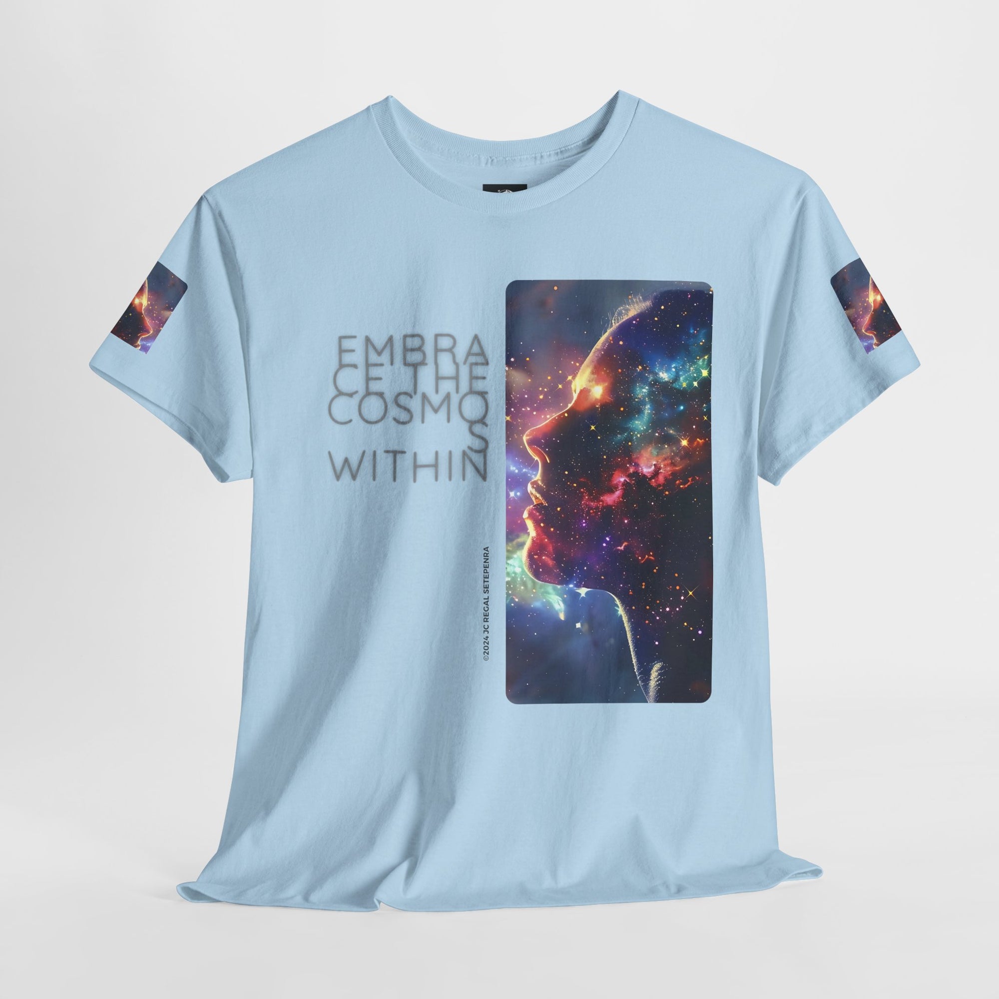 Embrace The Cosmos Within Unisex Heavy Cotton Tee