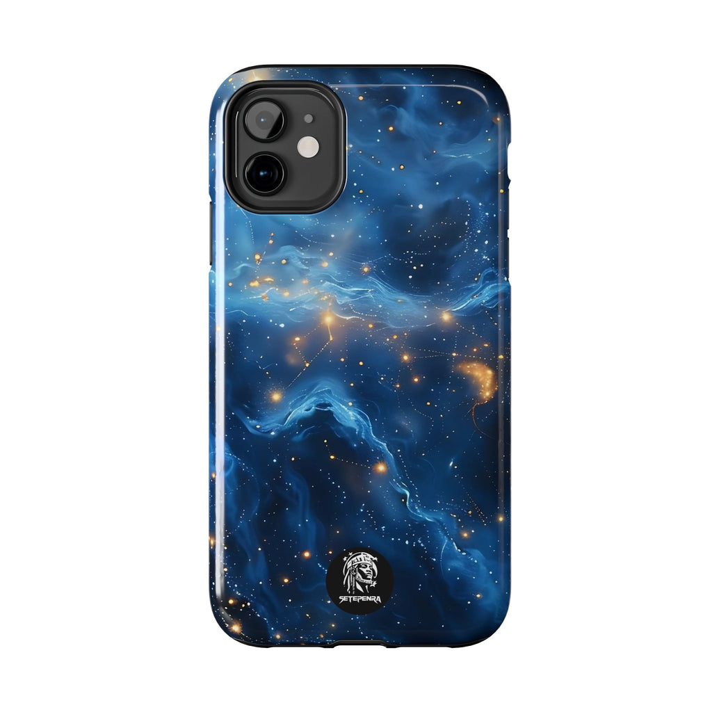 Blue Cosmos Tough Phone Case (For iPhone, Galaxy & More)