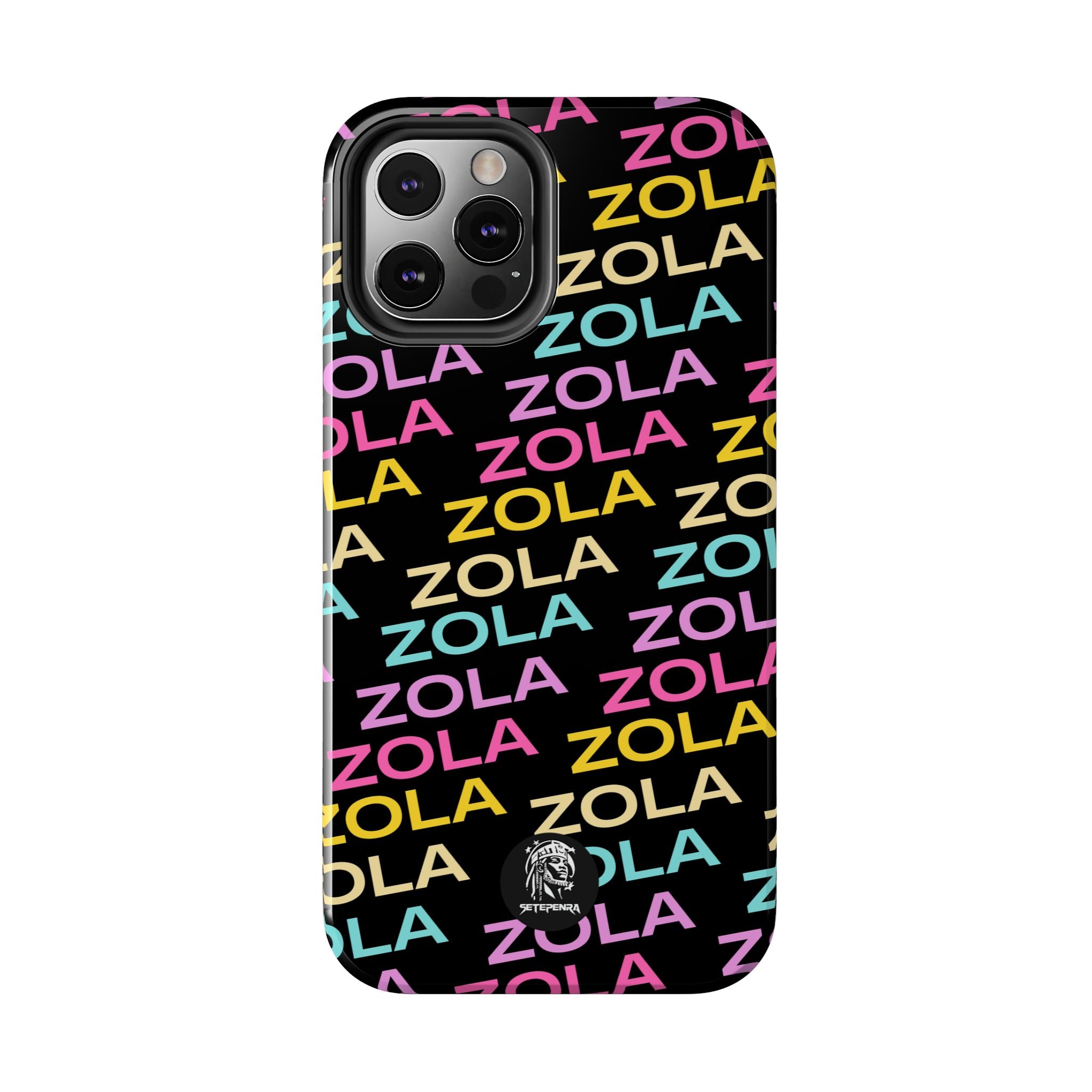 Zola Tough Phone Case (For iPhone, Galaxy & More) - Black