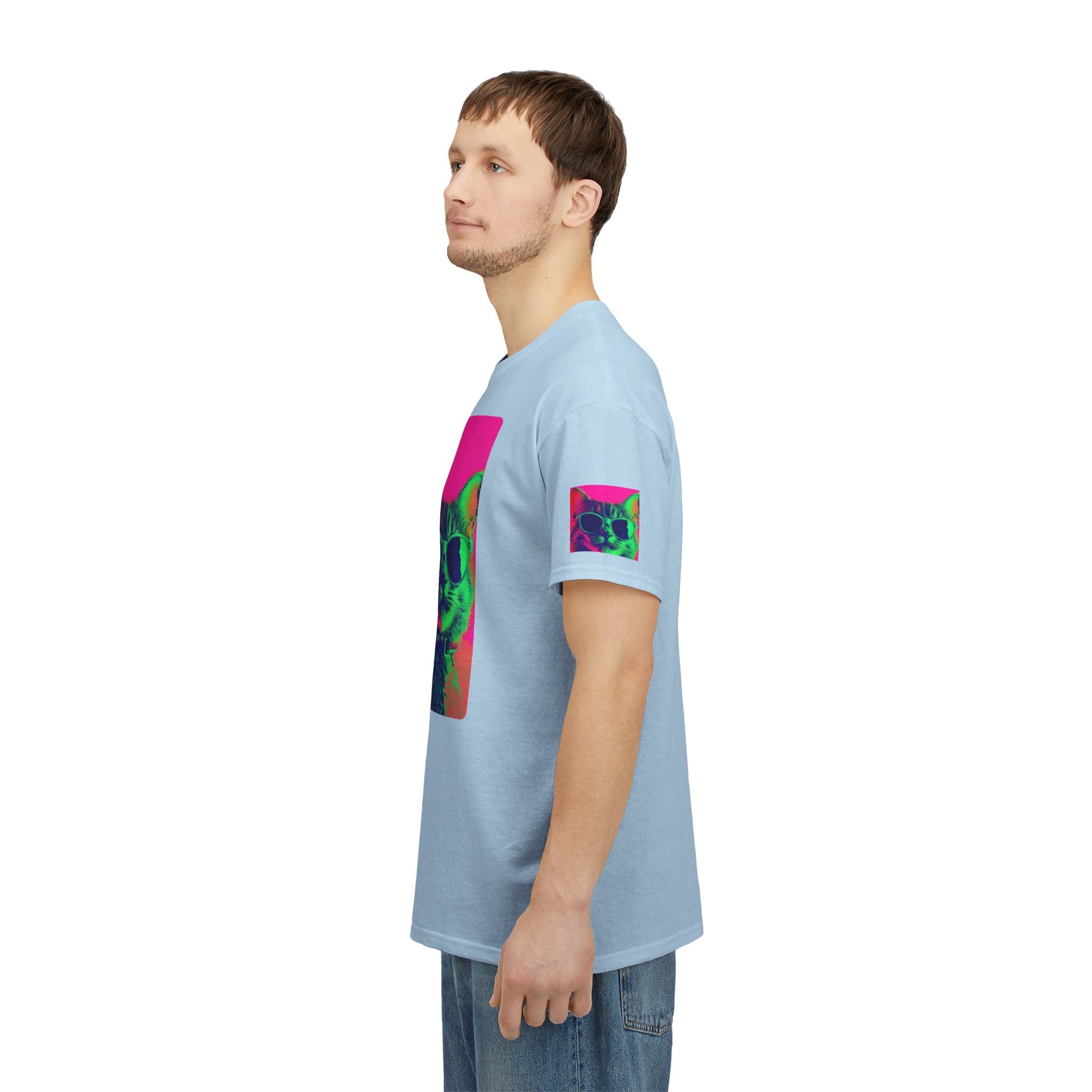 Cool Cat (Whiskers 1) Unisex Heavy Cotton Tee