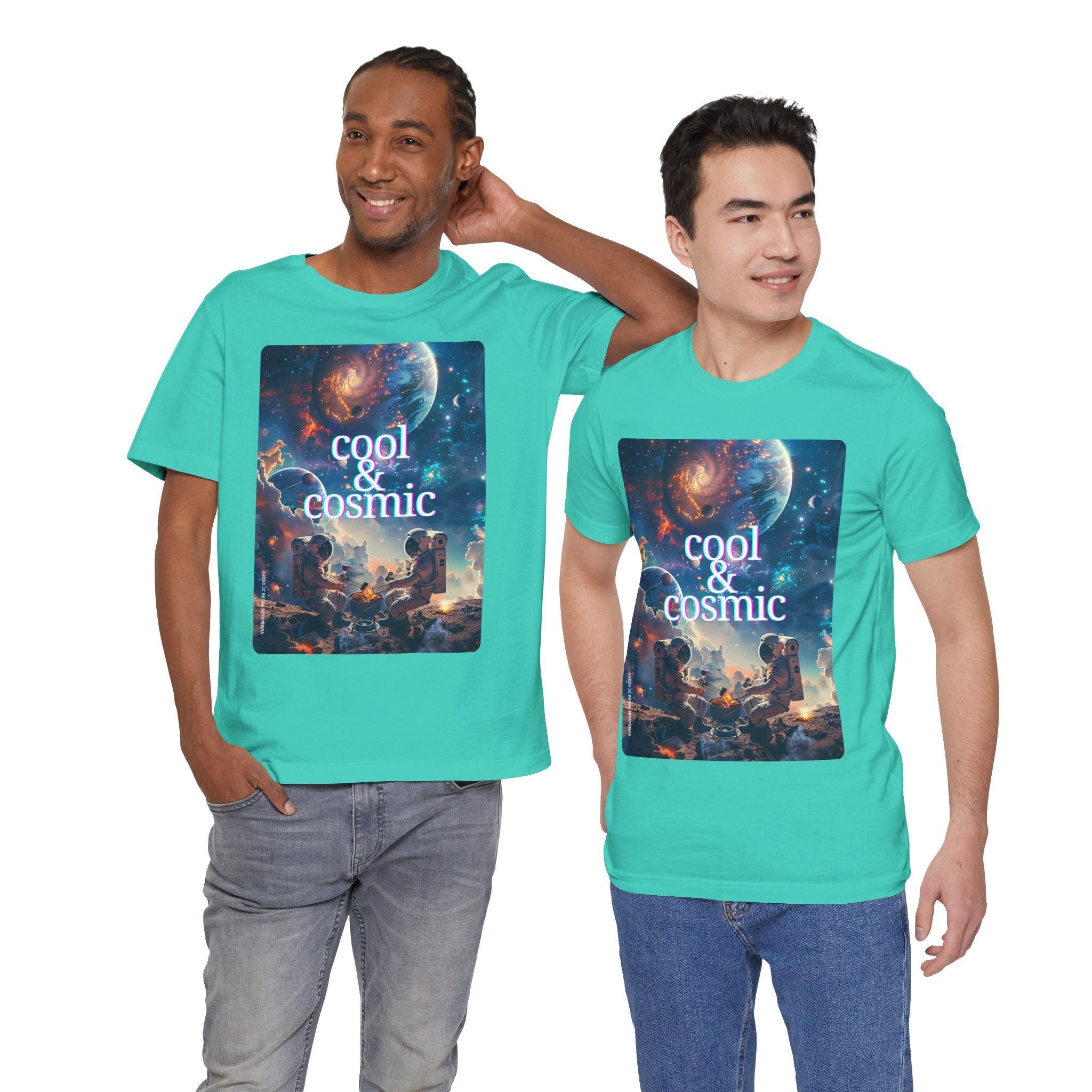Cool & Cosmic Unisex Jersey Short Sleeve Tee