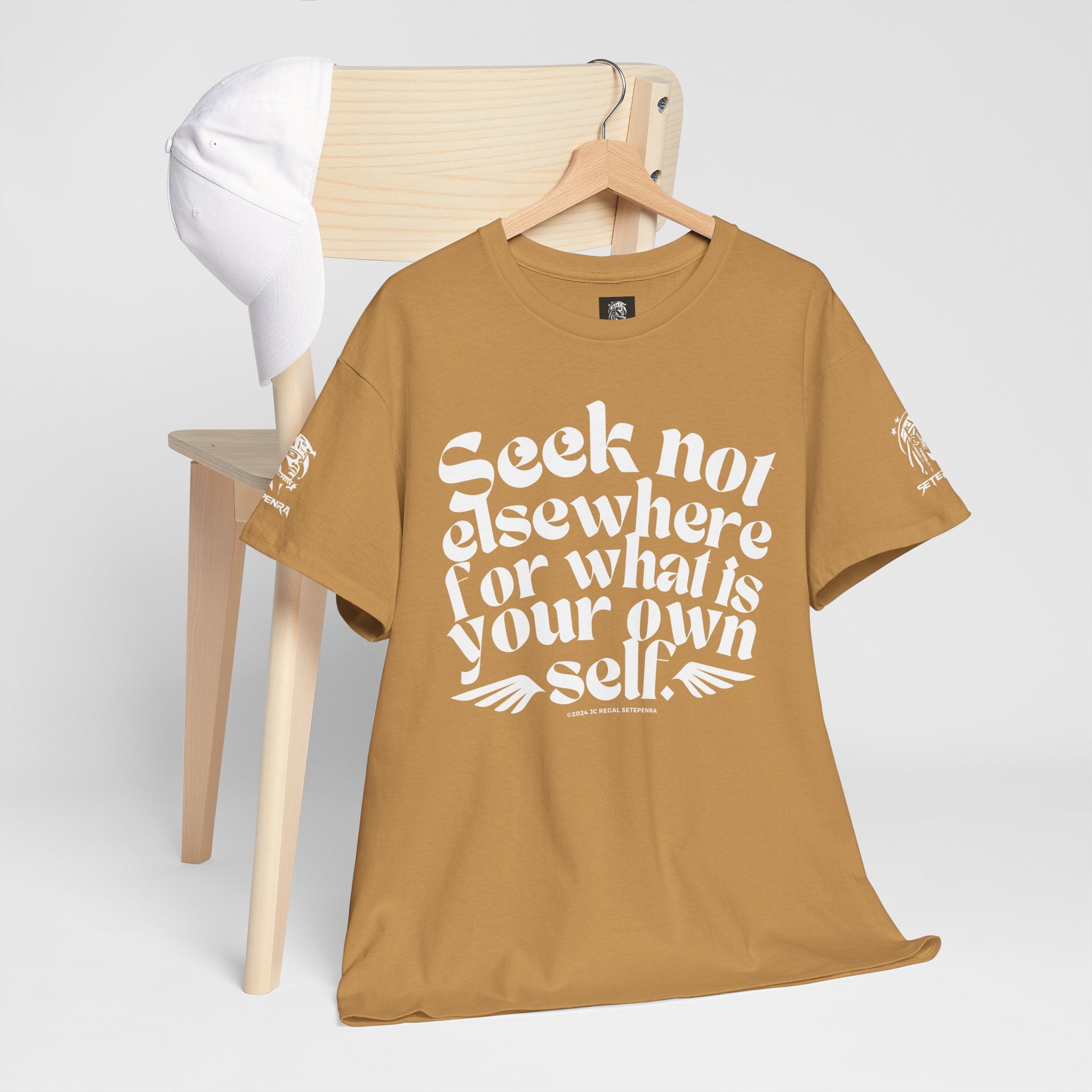 Seek Not Elsewhere Unisex Heavy Cotton Tee