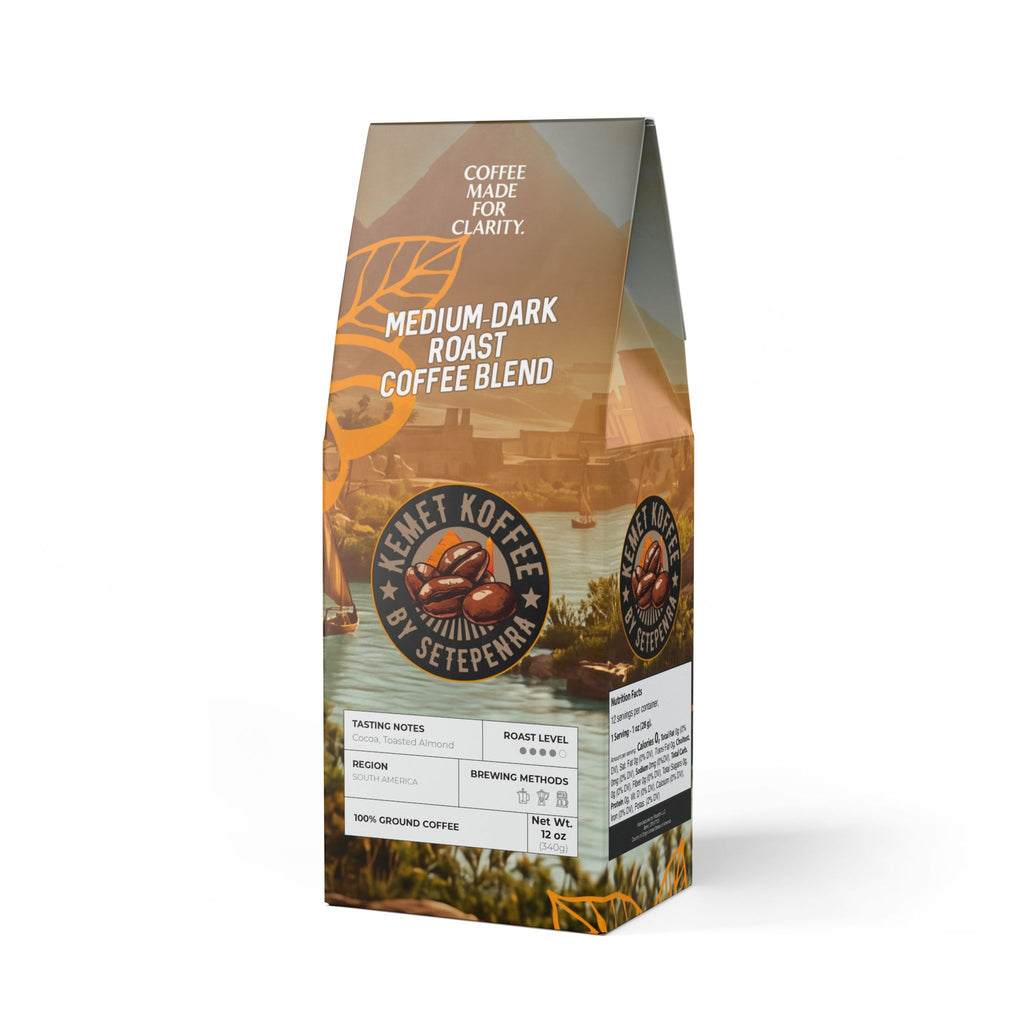 Kemet Koffee By Setepenra Medium-Dark Roast Coffee Blend