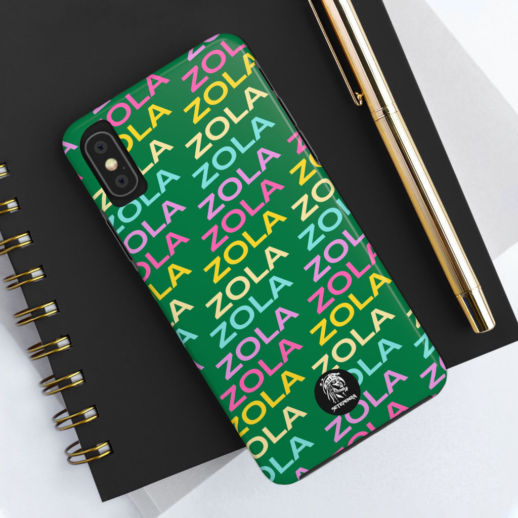 Zola Tough Phone Case (For iPhone, Galaxy & More) - Dark Green