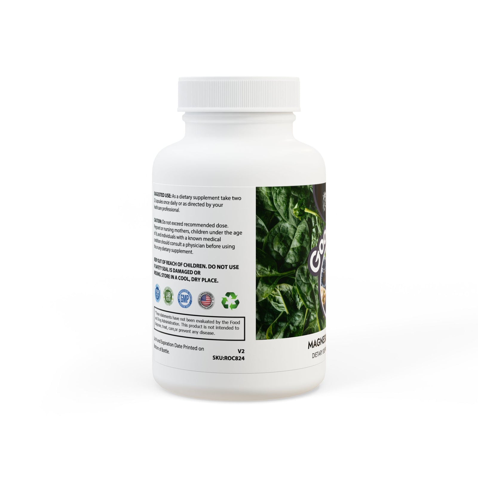 SETEPENRA Goodstuff Magnesium Glycinate Supplement (60 Capsules)