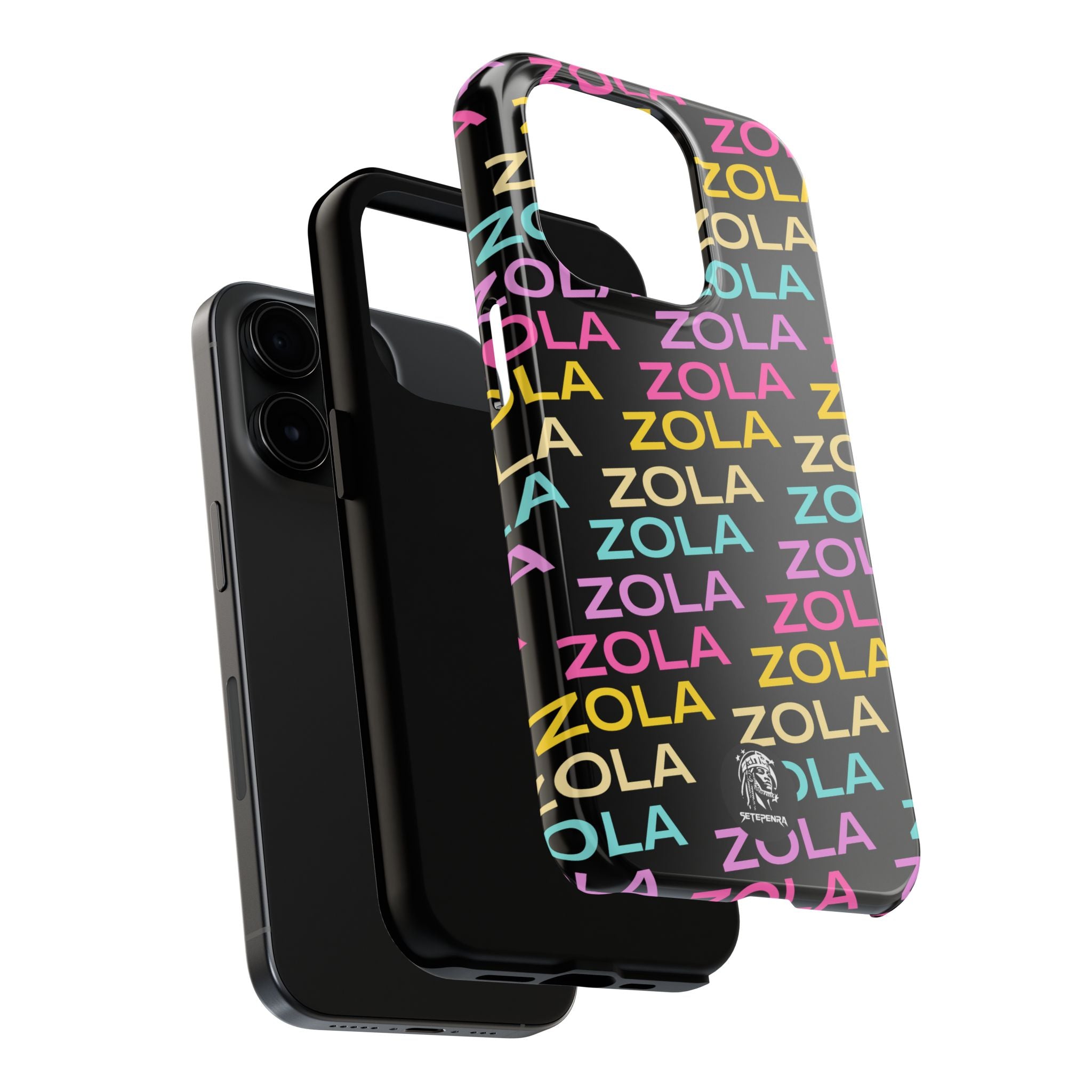 Zola Tough Phone Case (For iPhone, Galaxy & More) - Black