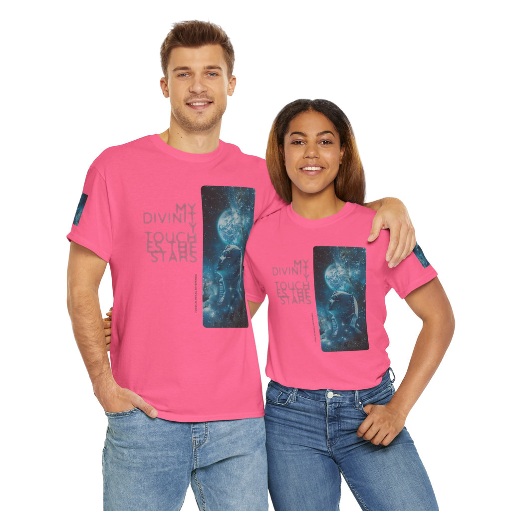 My Divinity Touches The Stars Unisex Heavy Cotton Tee