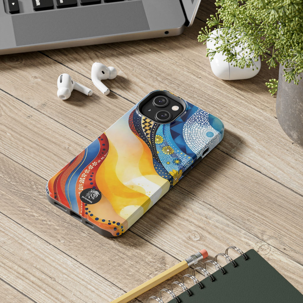 Afrikana Kolor Tough Phone Case (For iPhone, Galaxy & More)