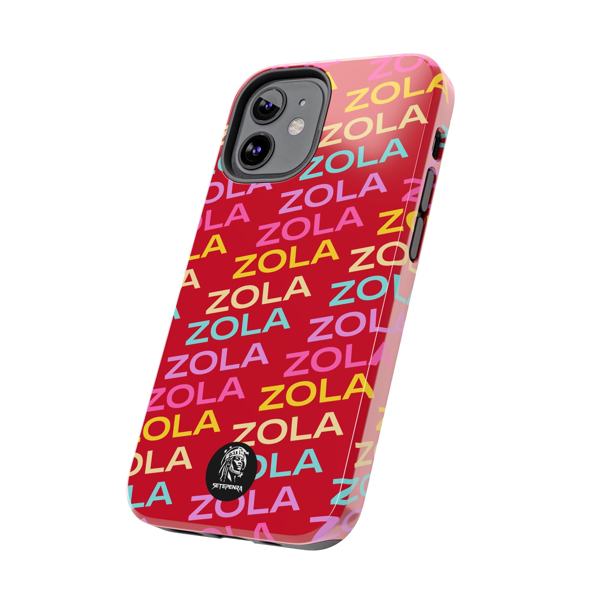 Zola Tough Phone Case (For iPhone, Galaxy & More) - Dark Red