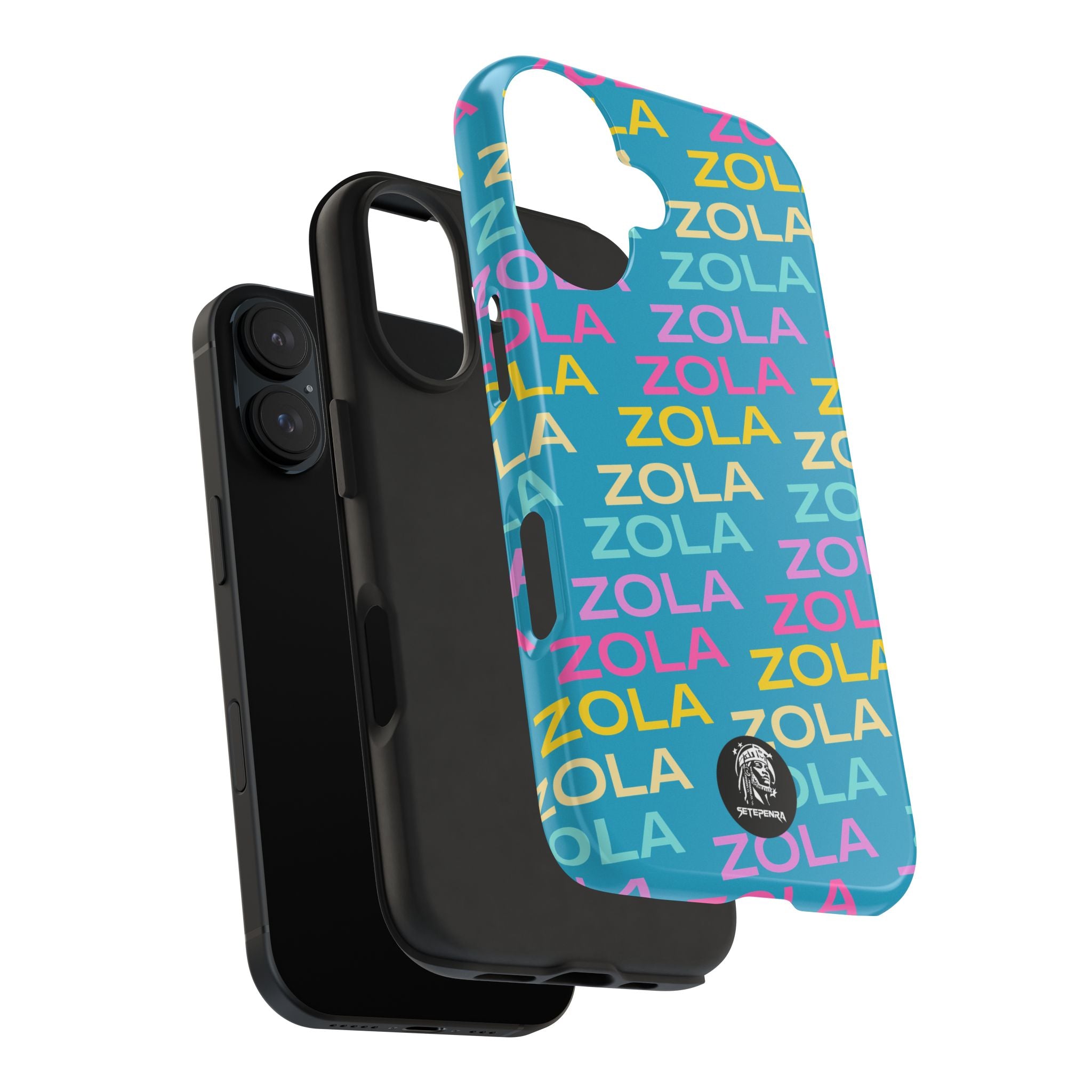 Zola Tough Phone Case (For iPhone, Galaxy & More) - Turquoise