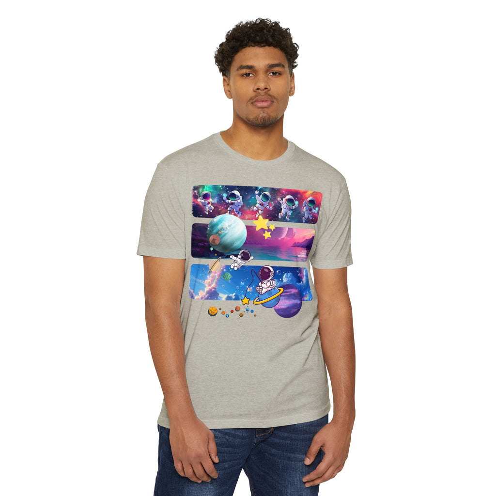 Astro Cosmo Unisex CVC Jersey T-shirt