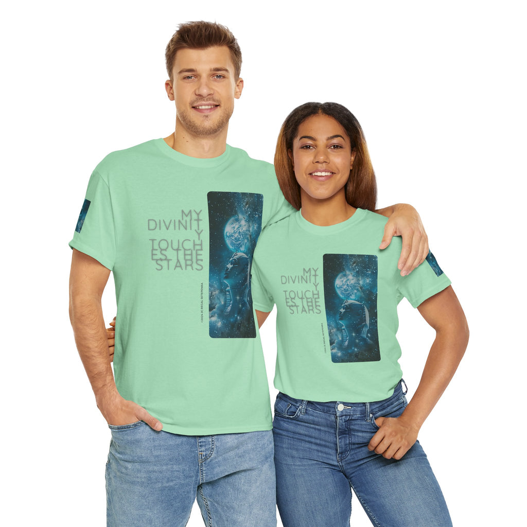 My Divinity Touches The Stars Unisex Heavy Cotton Tee