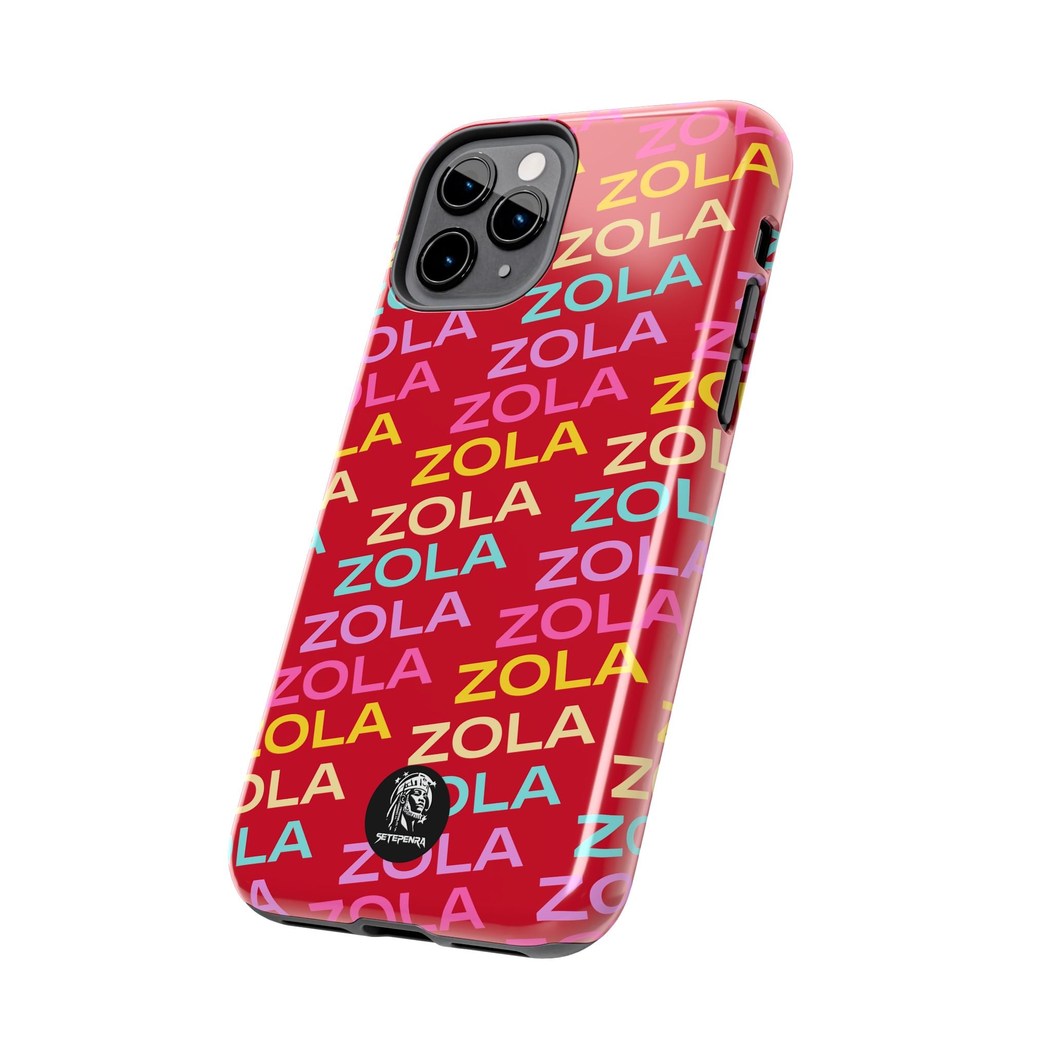 Zola Tough Phone Case (For iPhone, Galaxy & More) - Dark Red