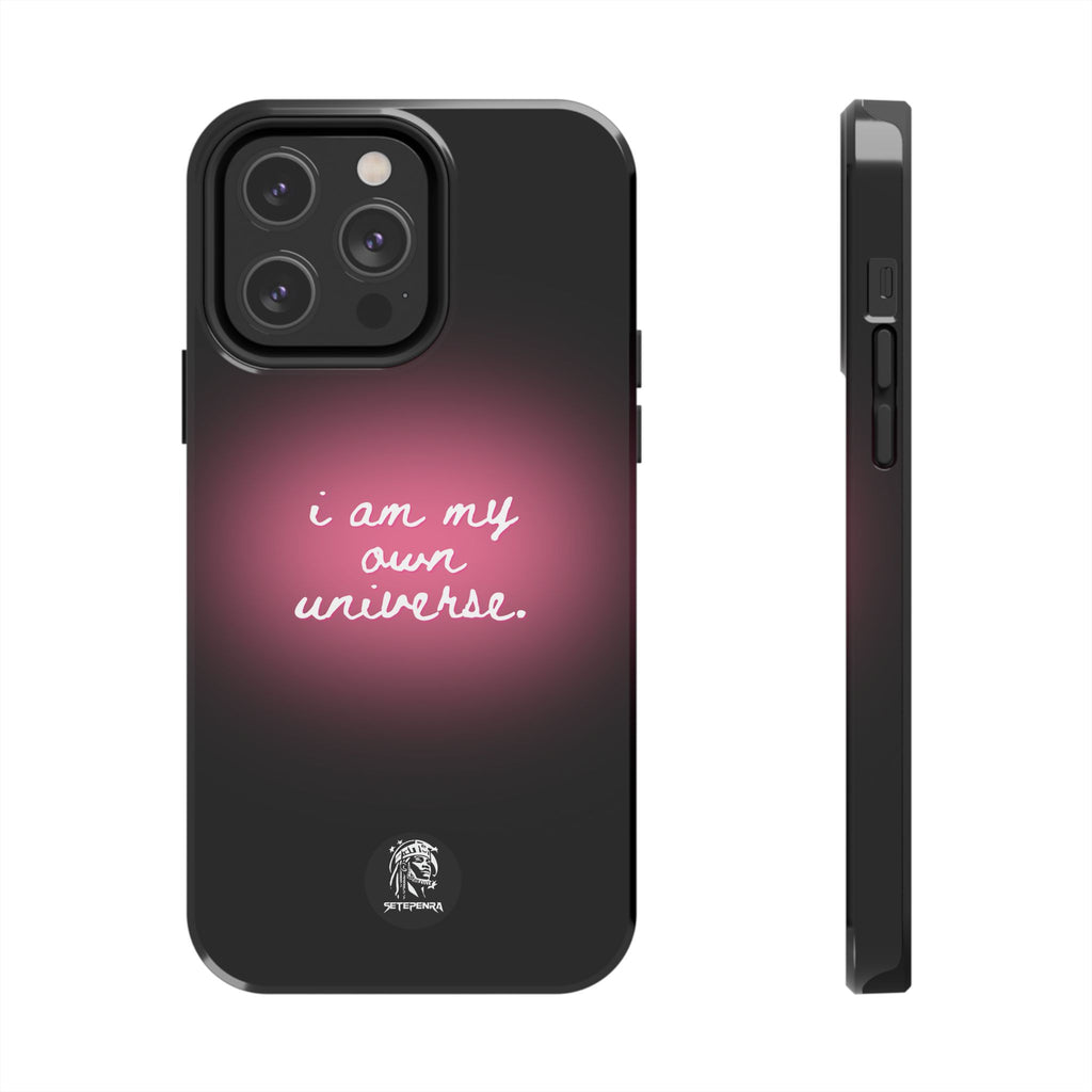 I Am My Own Universe Tough Phone Case (For iPhone, Galaxy & More) - Black