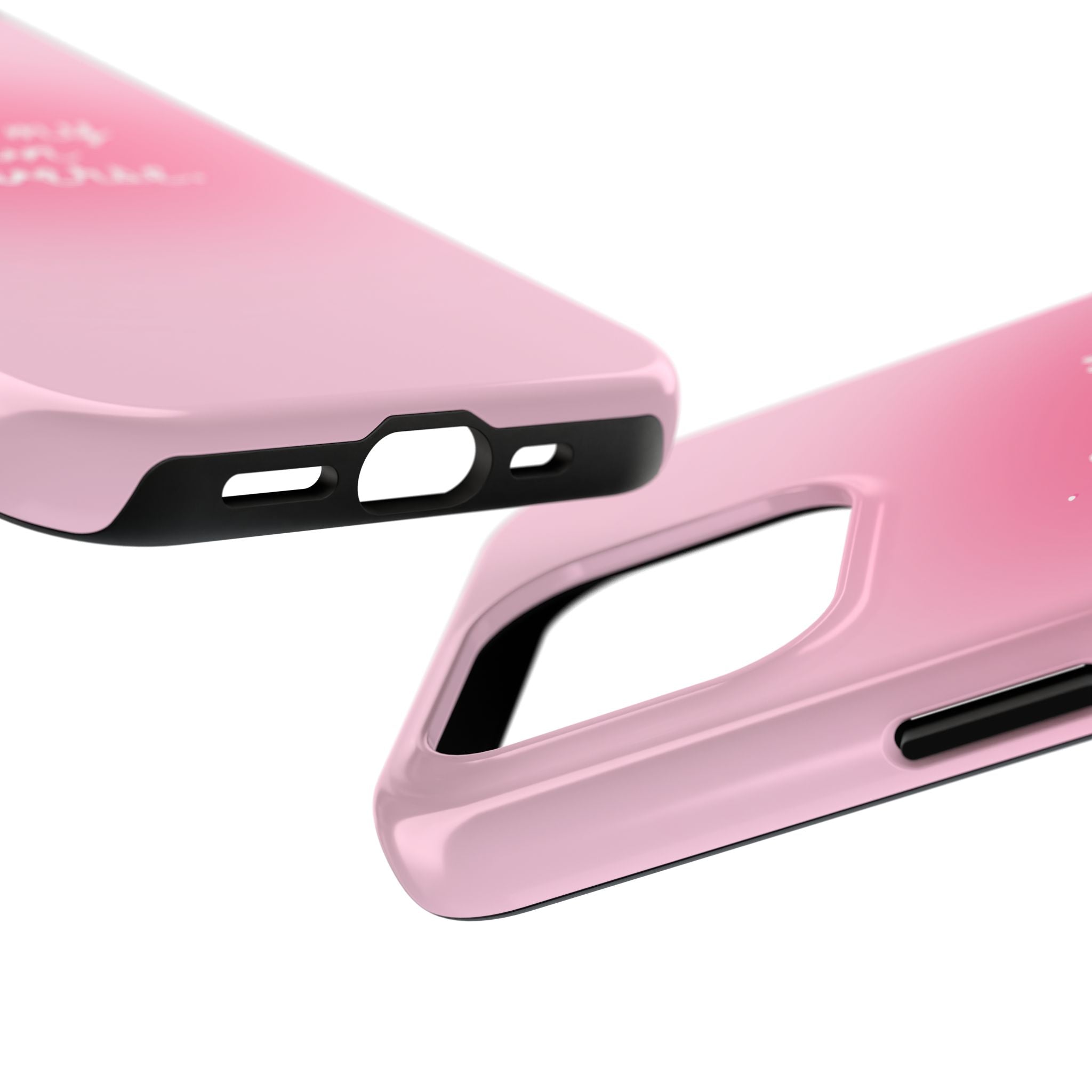 I Am My Own Universe — Pink Gradient Protective Cover Tough Phone Case