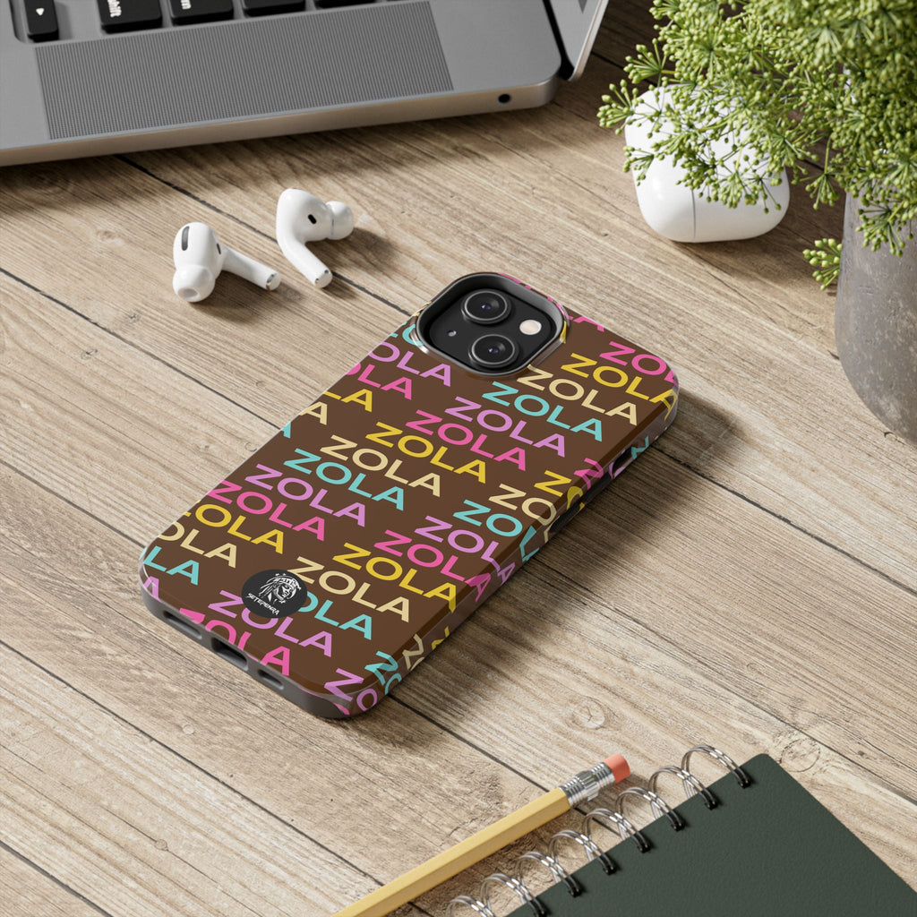 Zola Tough Phone Case (For iPhone, Galaxy & More) - Brown