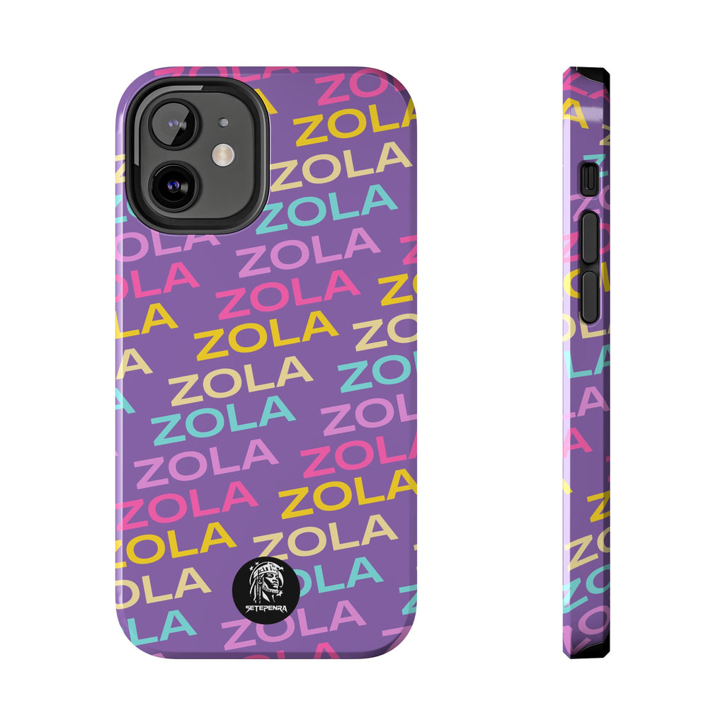 Zola Tough Phone Case (For iPhone, Galaxy & More) - Light Purple SETEPENRA Phone Case.