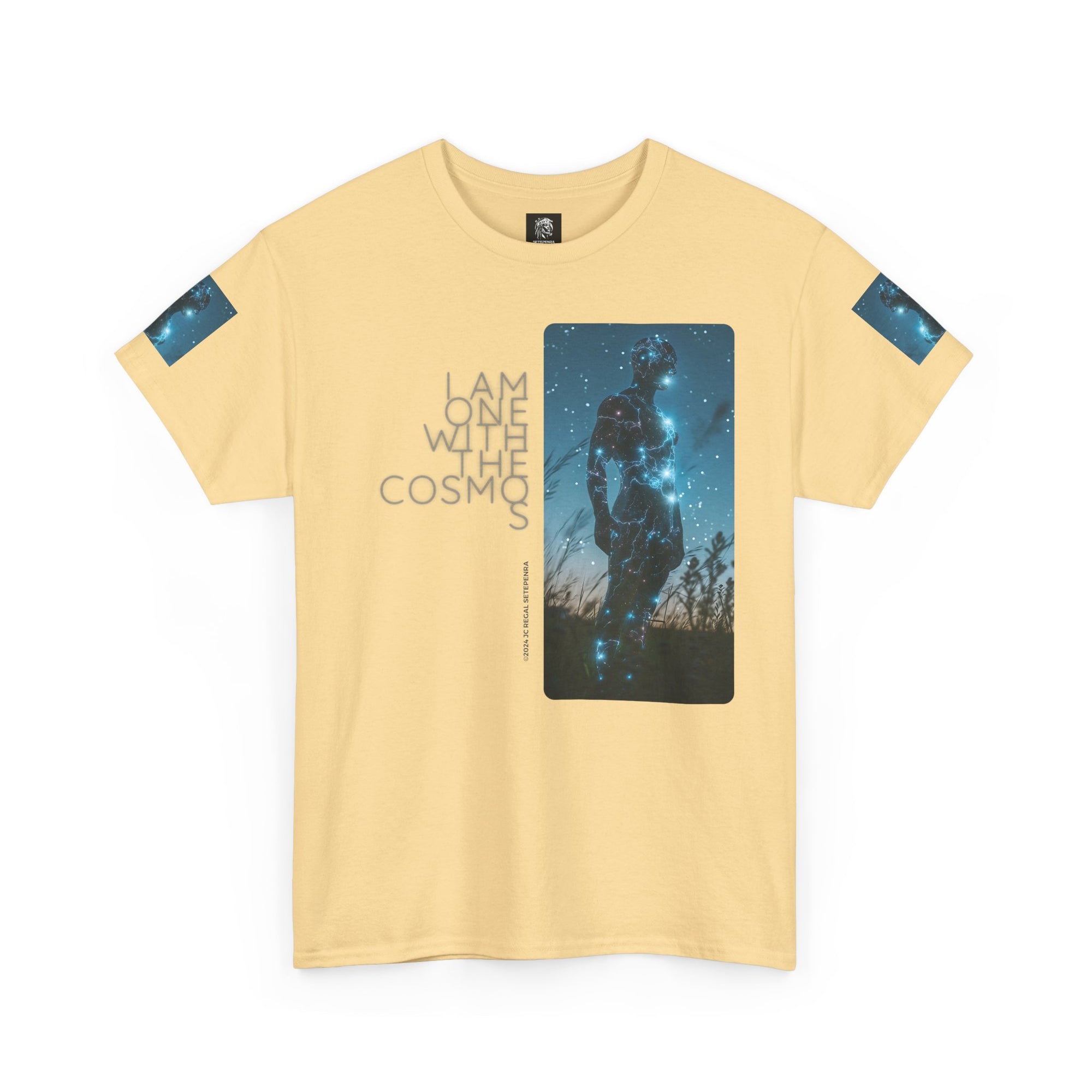 One With The Cosmos Unisex Heavy Cotton Tee